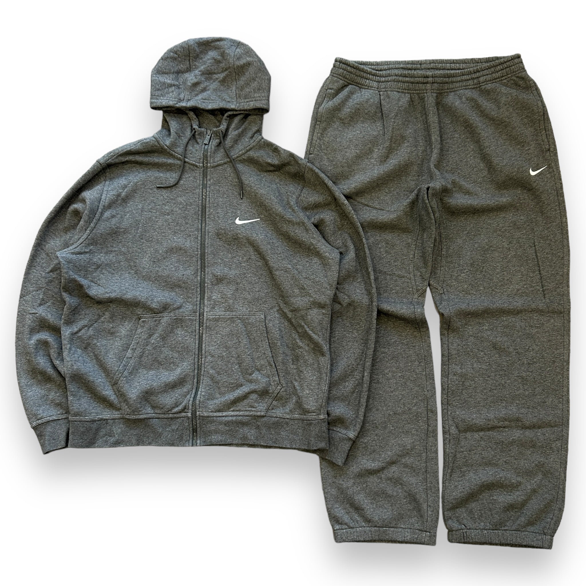 grey nike track suit