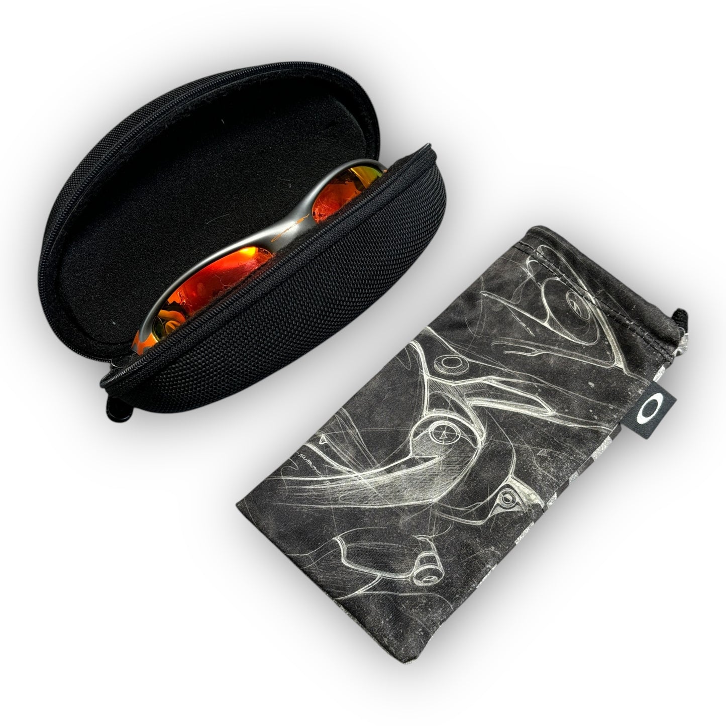 Oakley Straight Jacket Flame