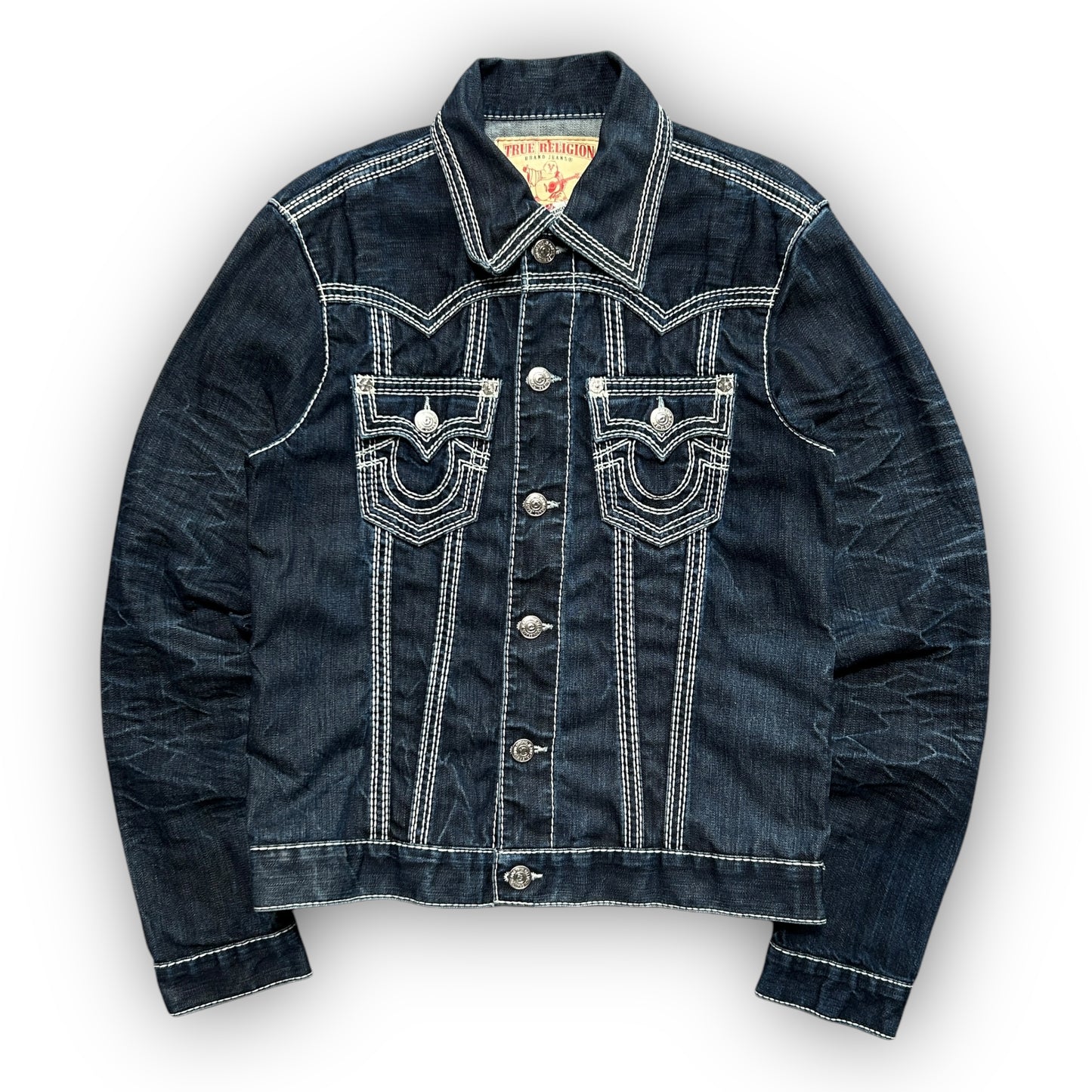 True Religion Big Stitch Denim Jacket (M)