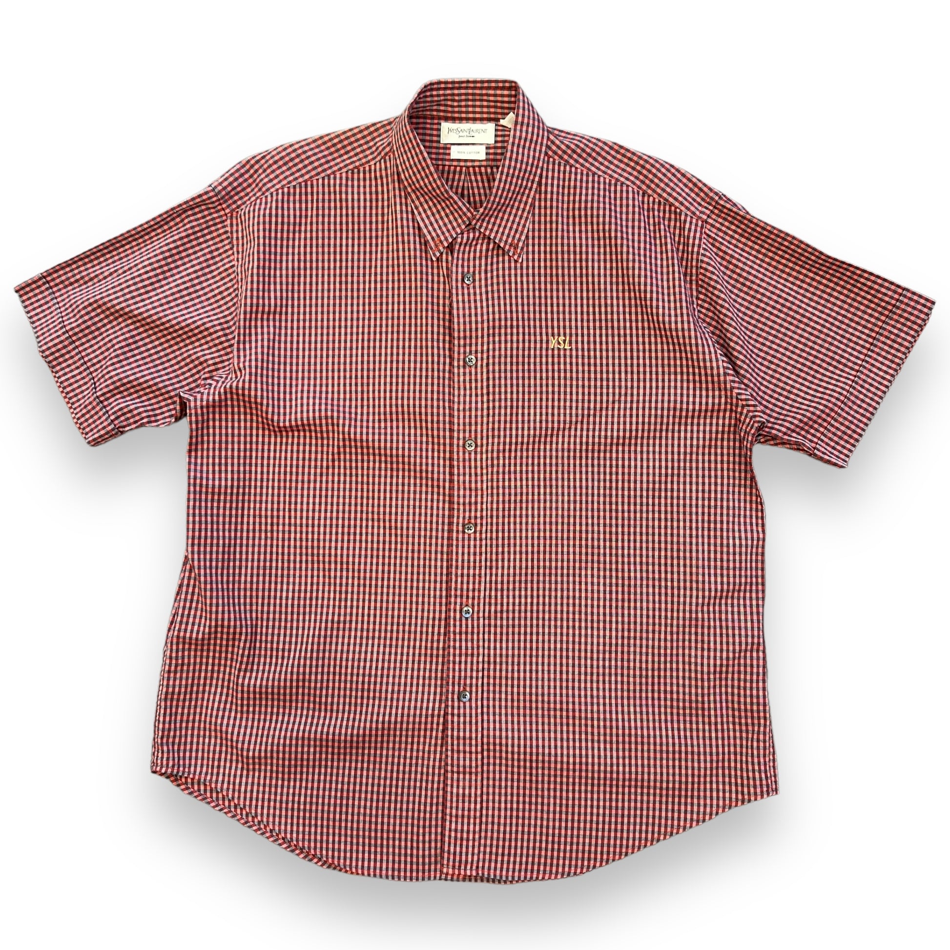 YSL Checkered Shirt (L)