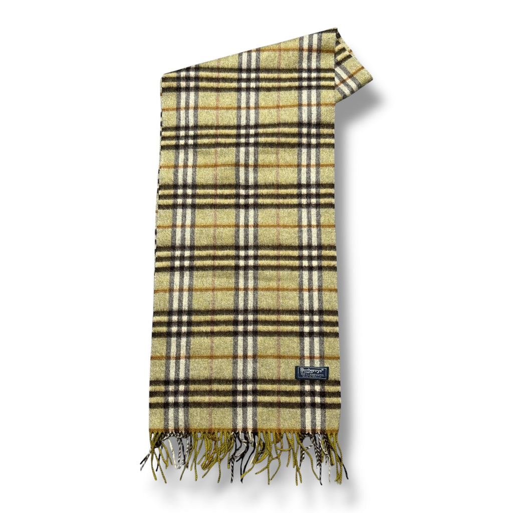 Vintage Burberry Nova Check Scarf