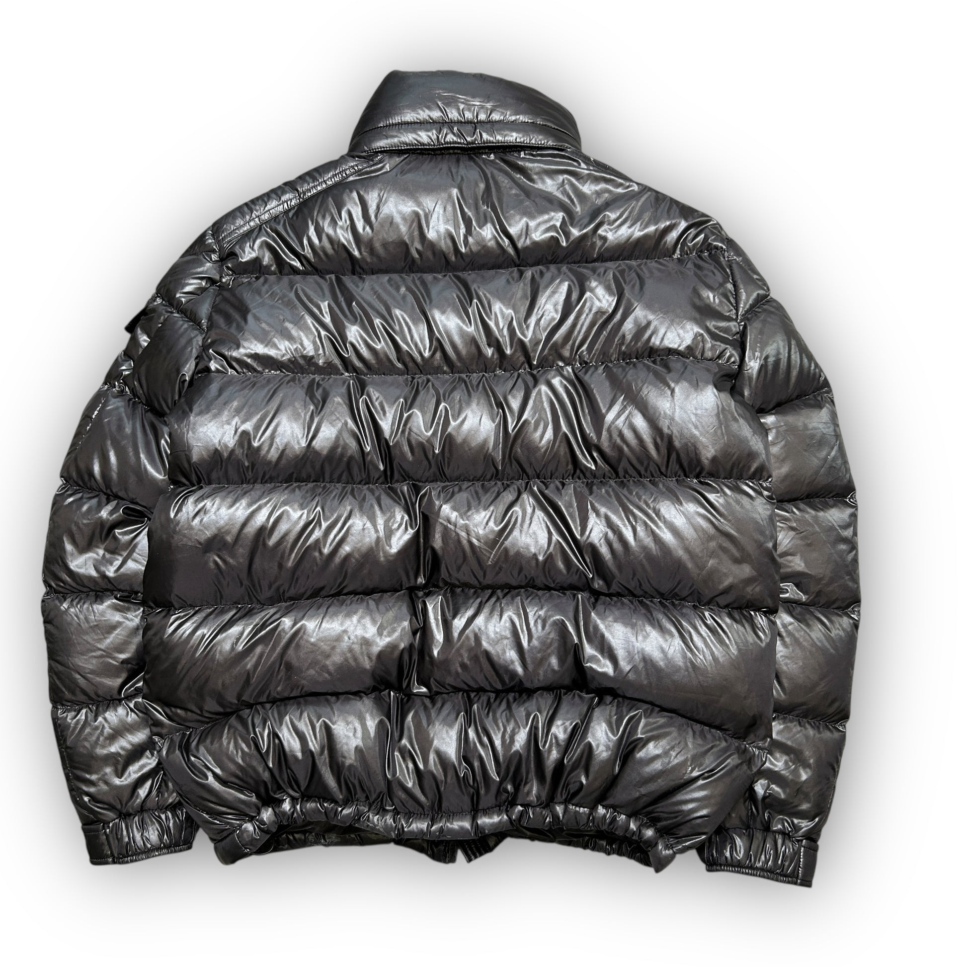 Black Moncler Maya Puffer Coat (L)