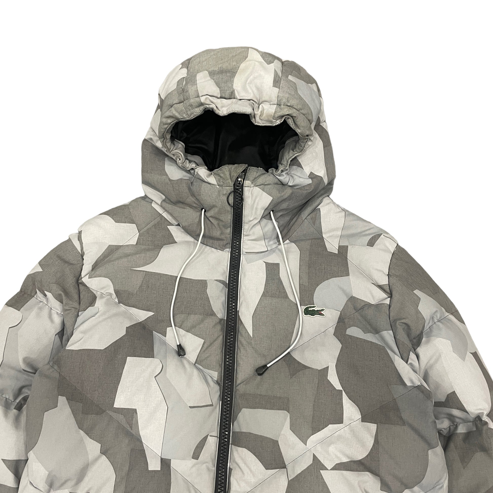 Lacoste Live Grey Puffer Jacket