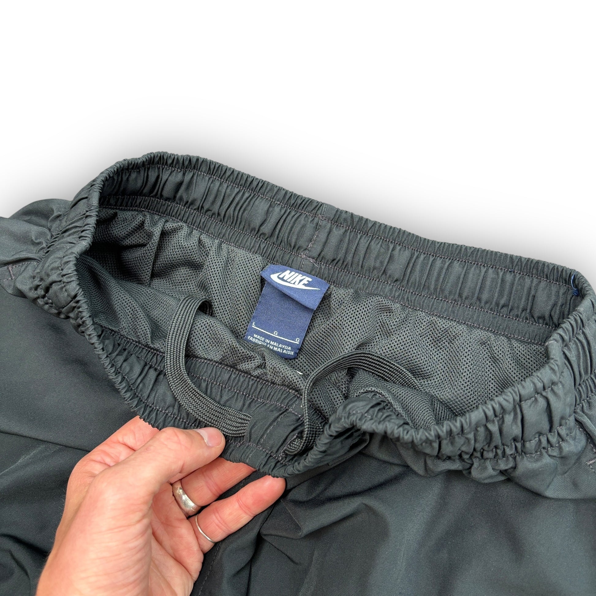 00s Black Nike Joggers (L)