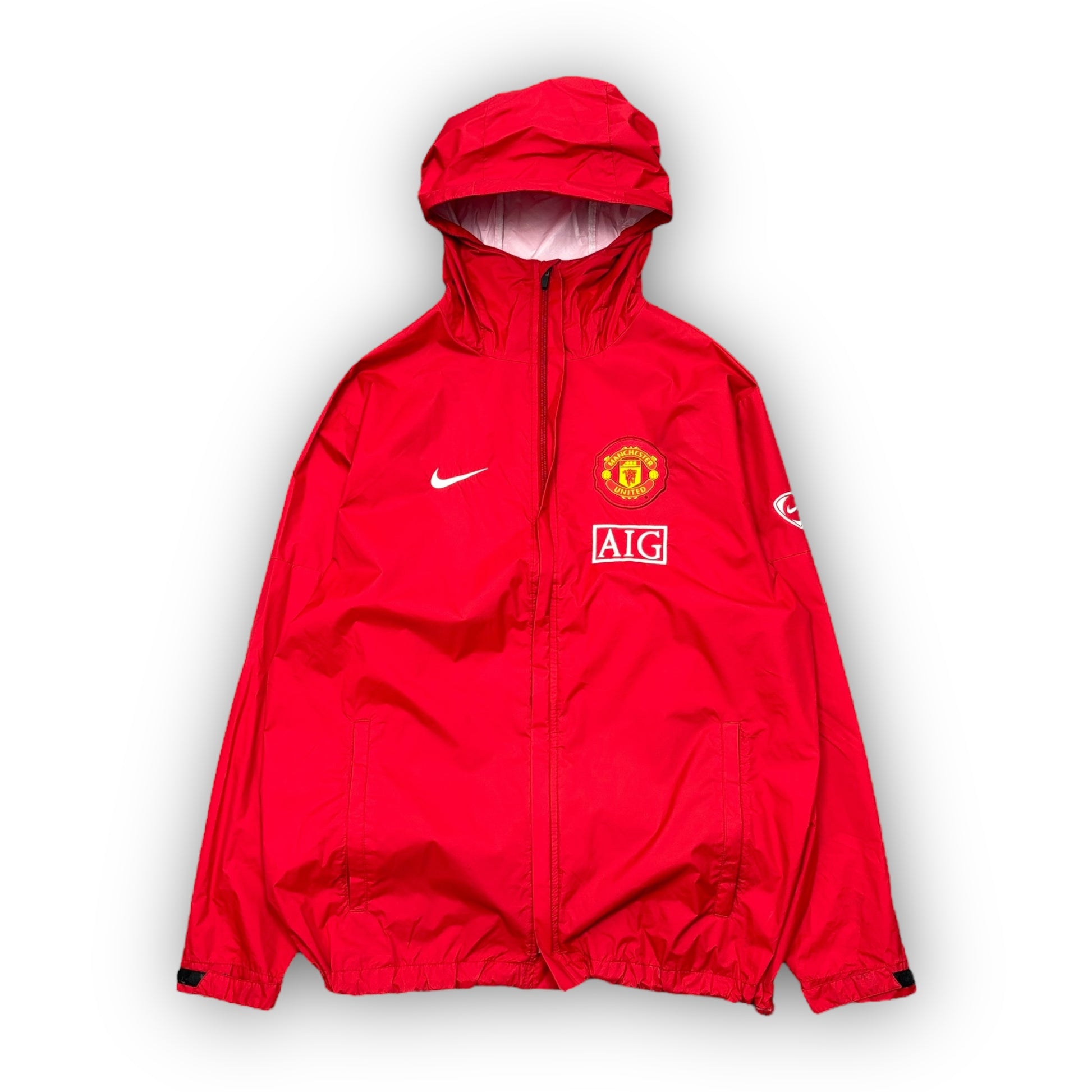 2008/09 Nike Manchester United Hooded Track Jacket (M)