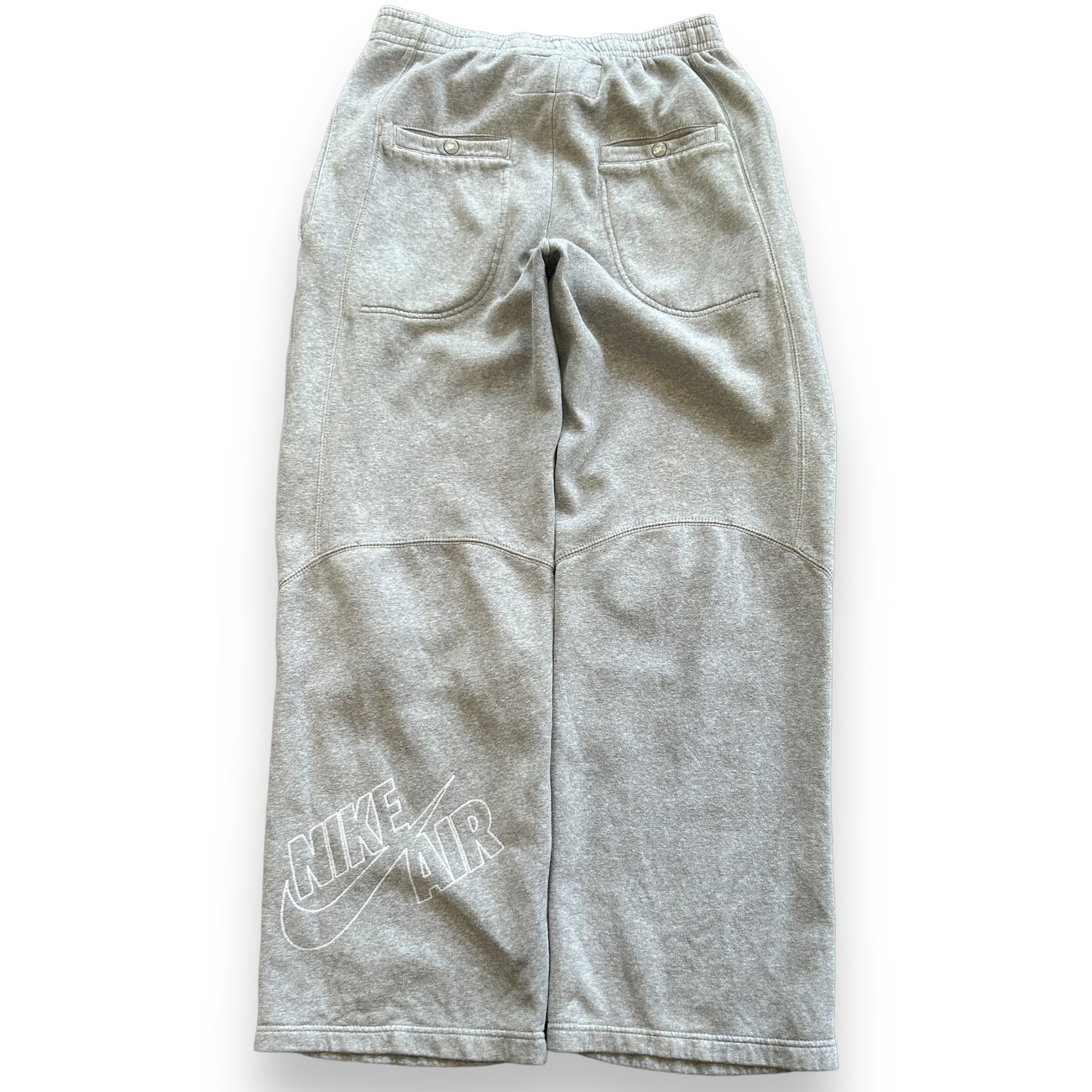 00s Nike Air Grey Baggy Joggers (M)