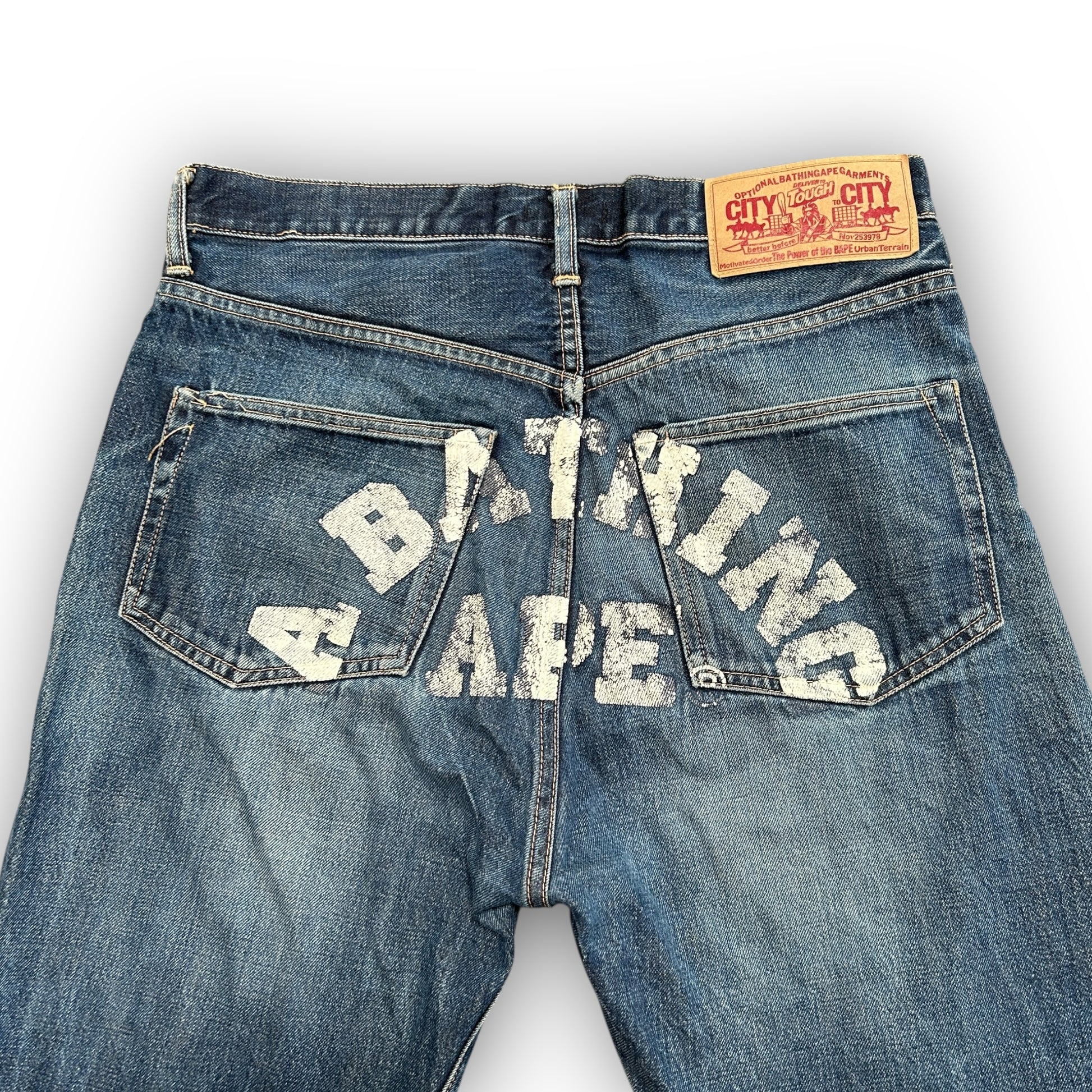 A Bathing Ape Baggy Jeans (33")