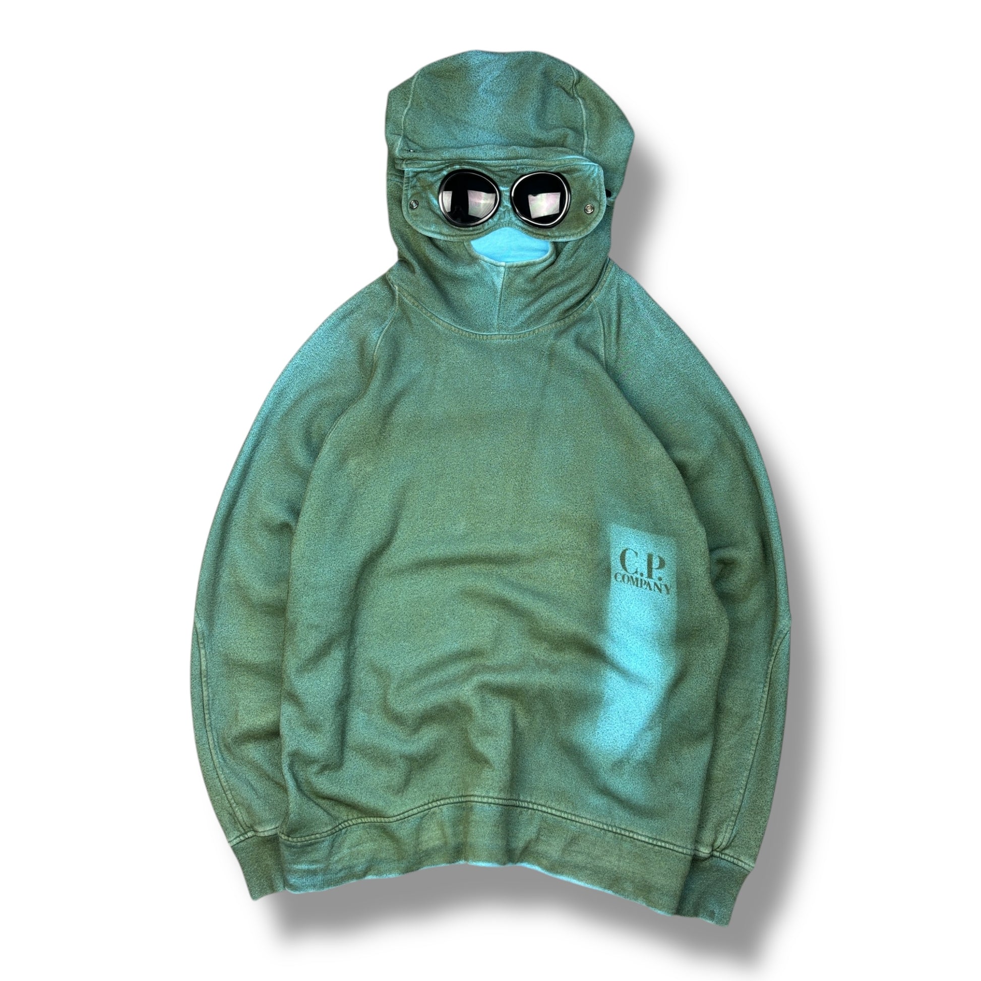 CP Company Prism Garment Dyed Hoodie (L)