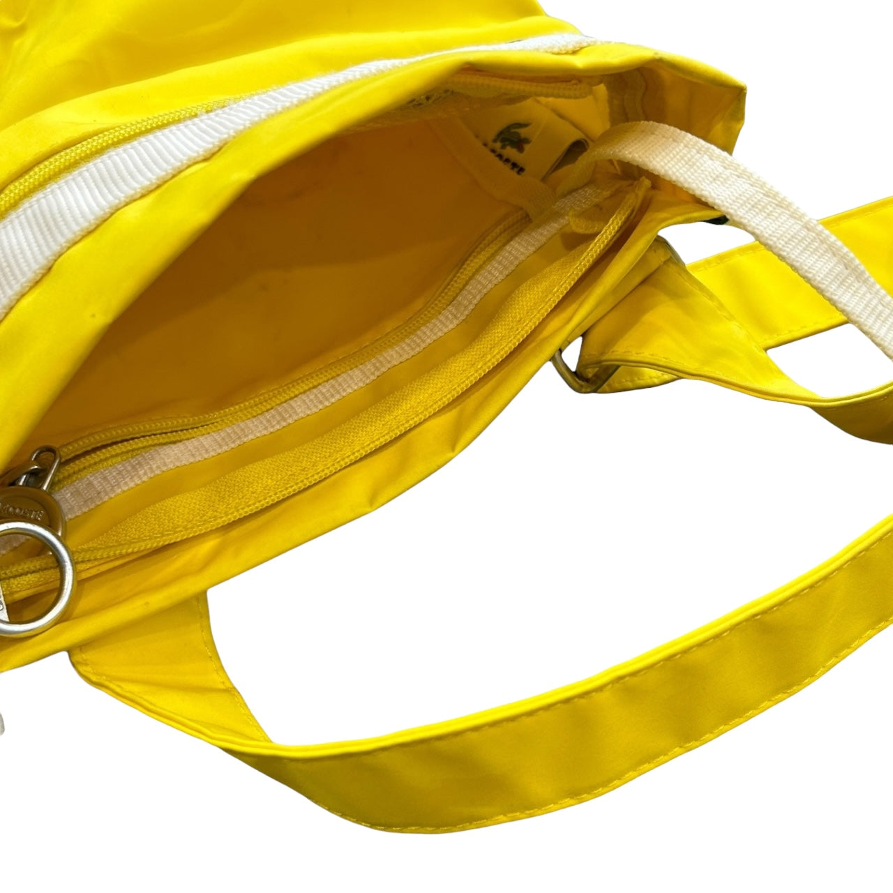 00s Yellow Lacoste Sport Bag