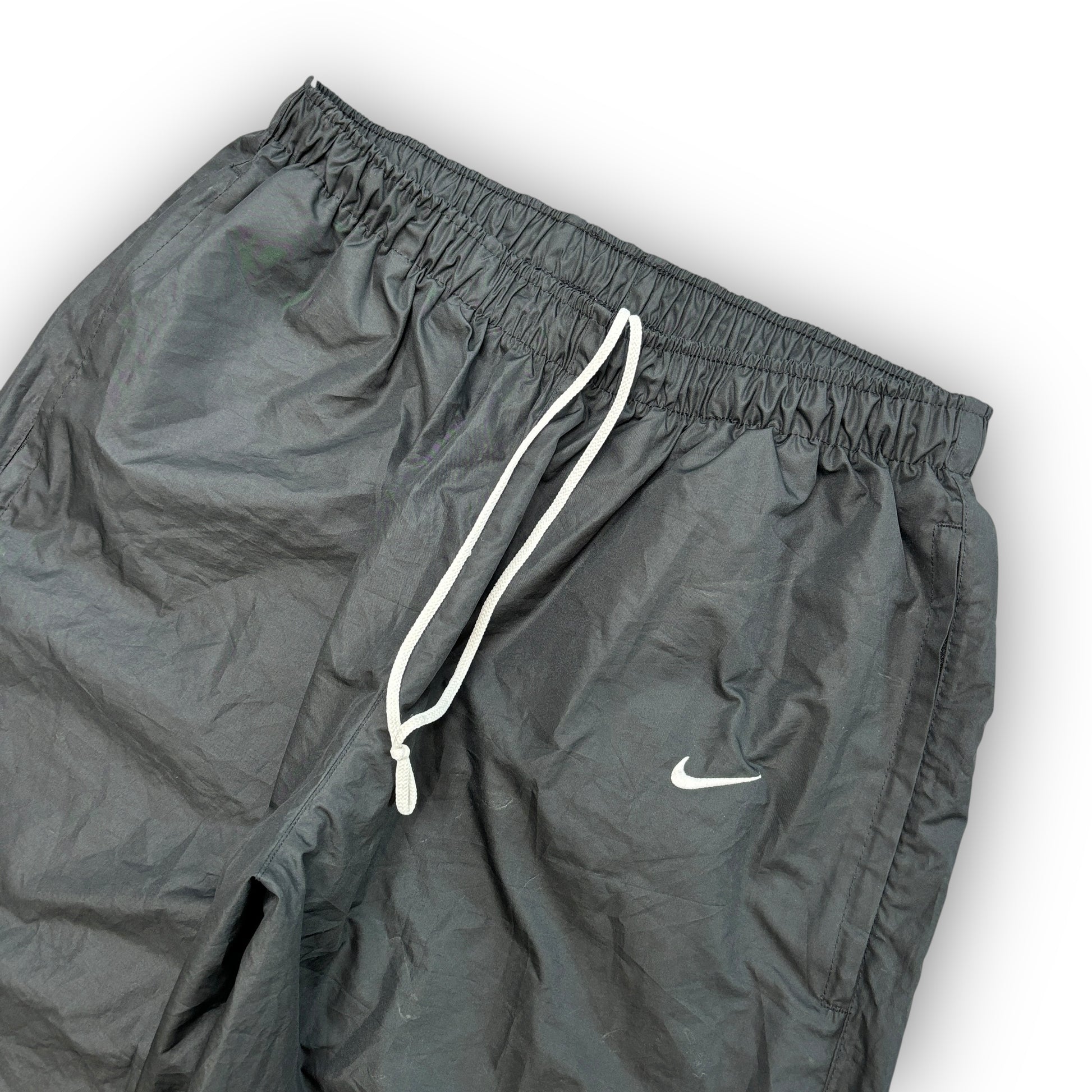 00s Black Nike Track Pants (L)