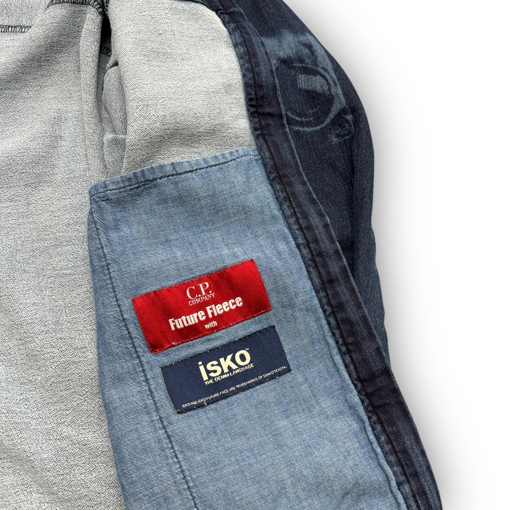 C.P Company Denim Future Fleece Jacket (M)