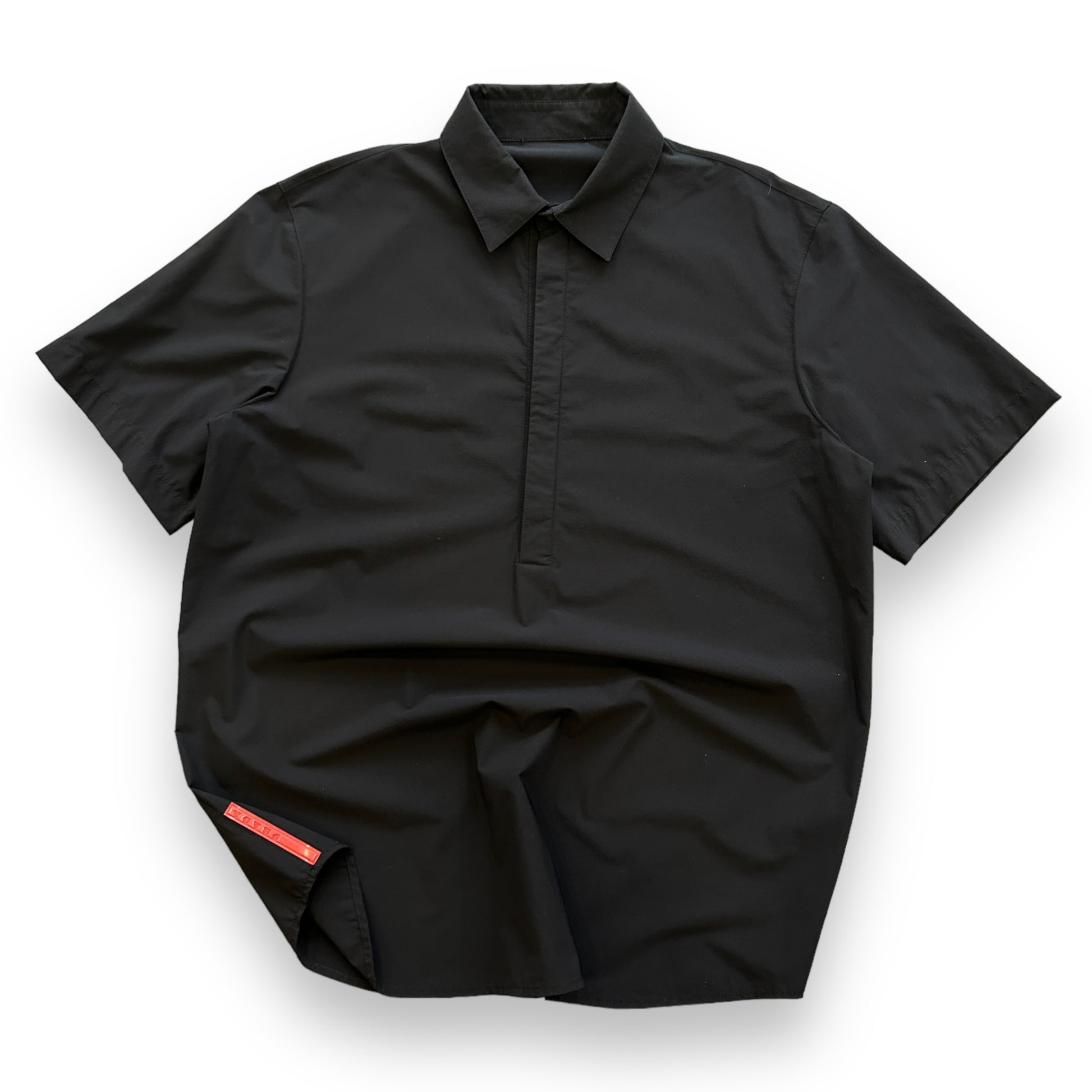 00's Prada Nylon Polo Shirt (M)