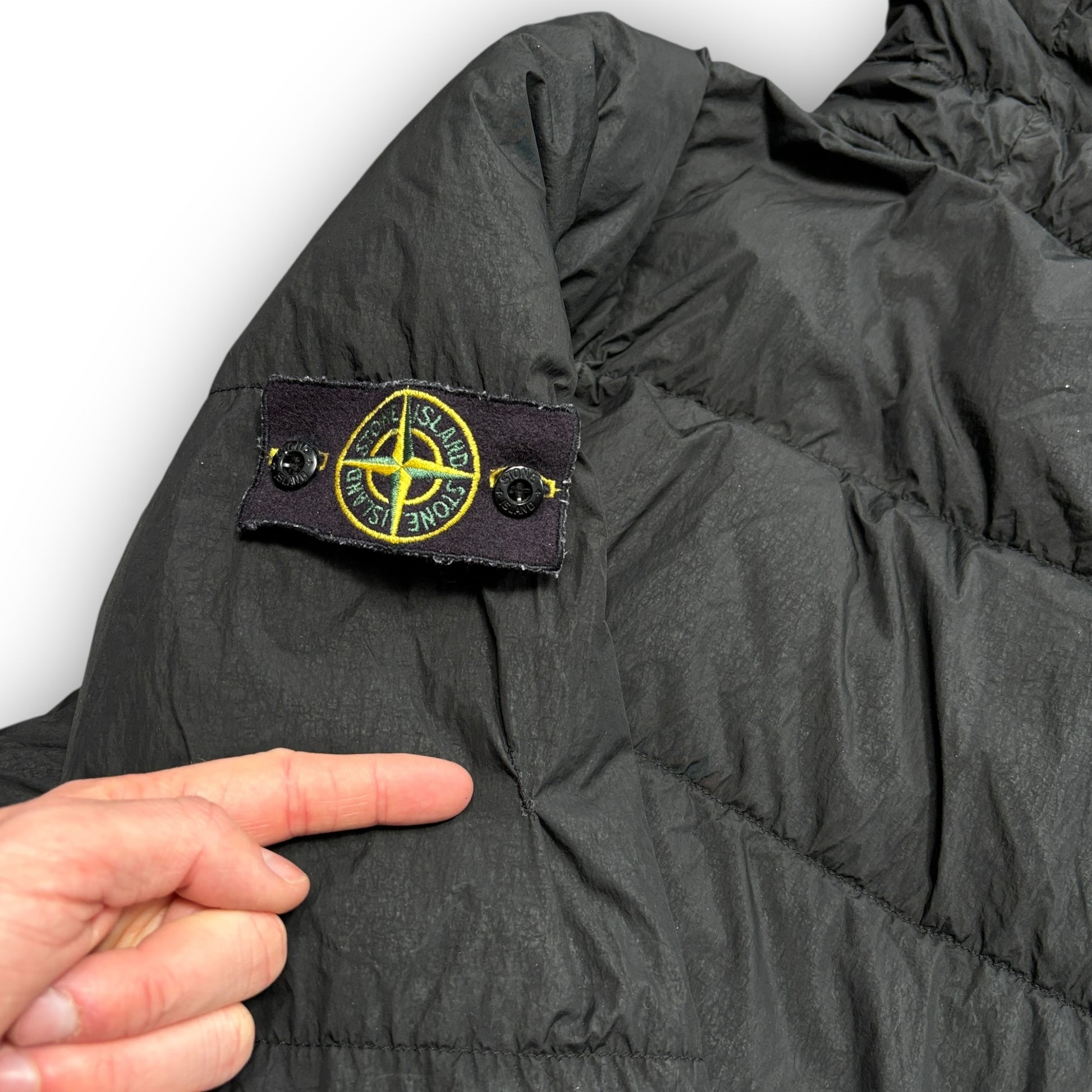 Stone Island Crinkle Reps Puffer Jacket (L)