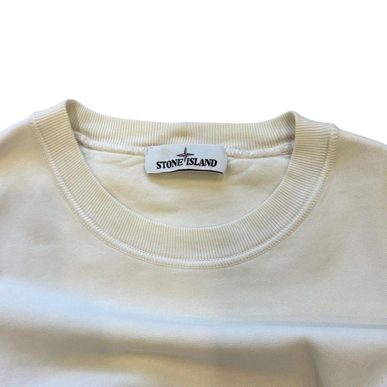 White Stone Island Sweatshirt (S)