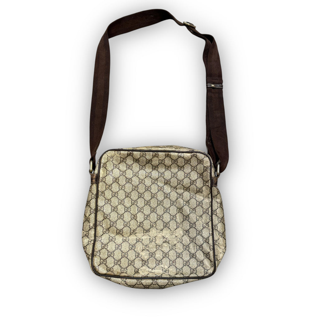 Vintage Gucci GG Monogram Messenger Bag