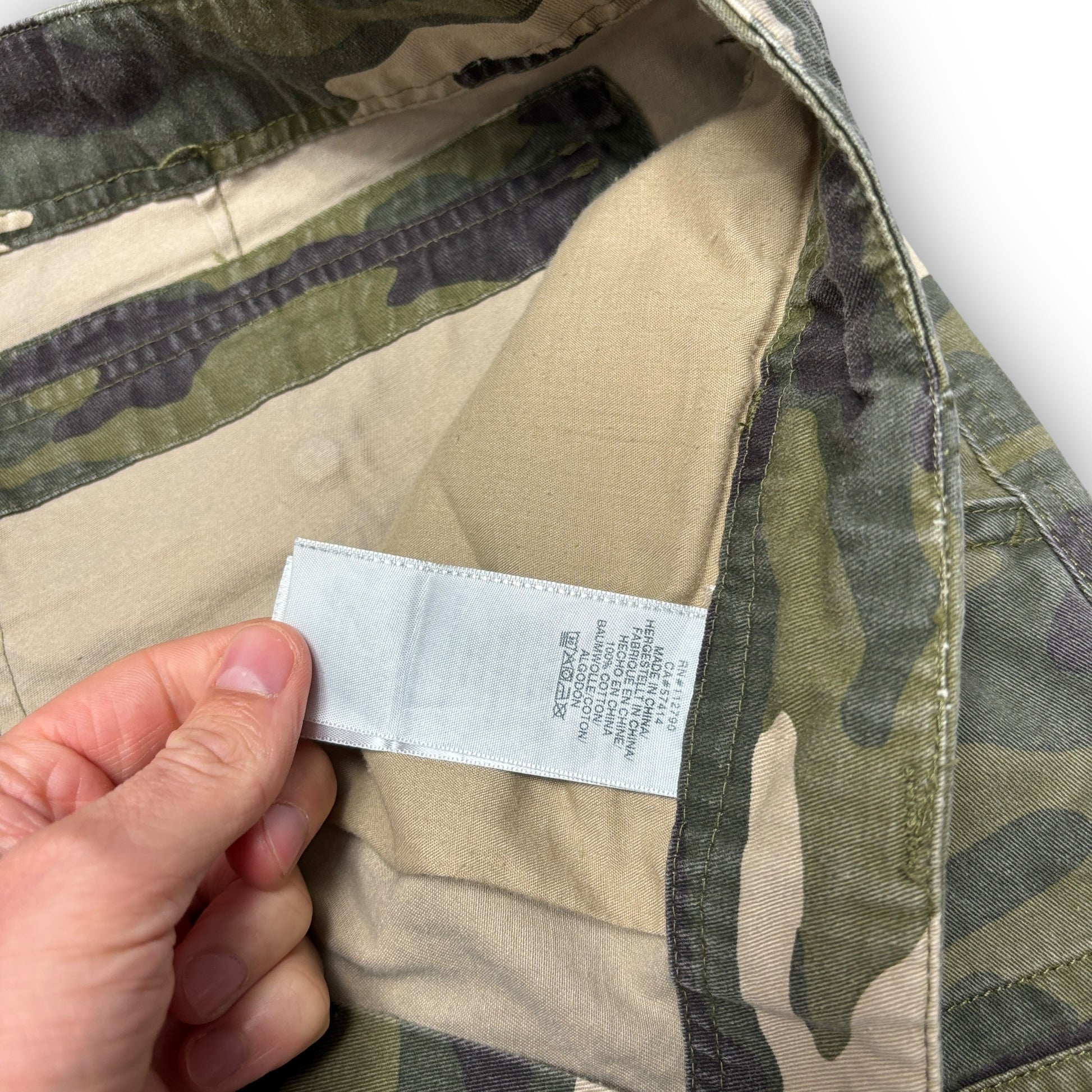 True Religion Camo Shorts (36”)