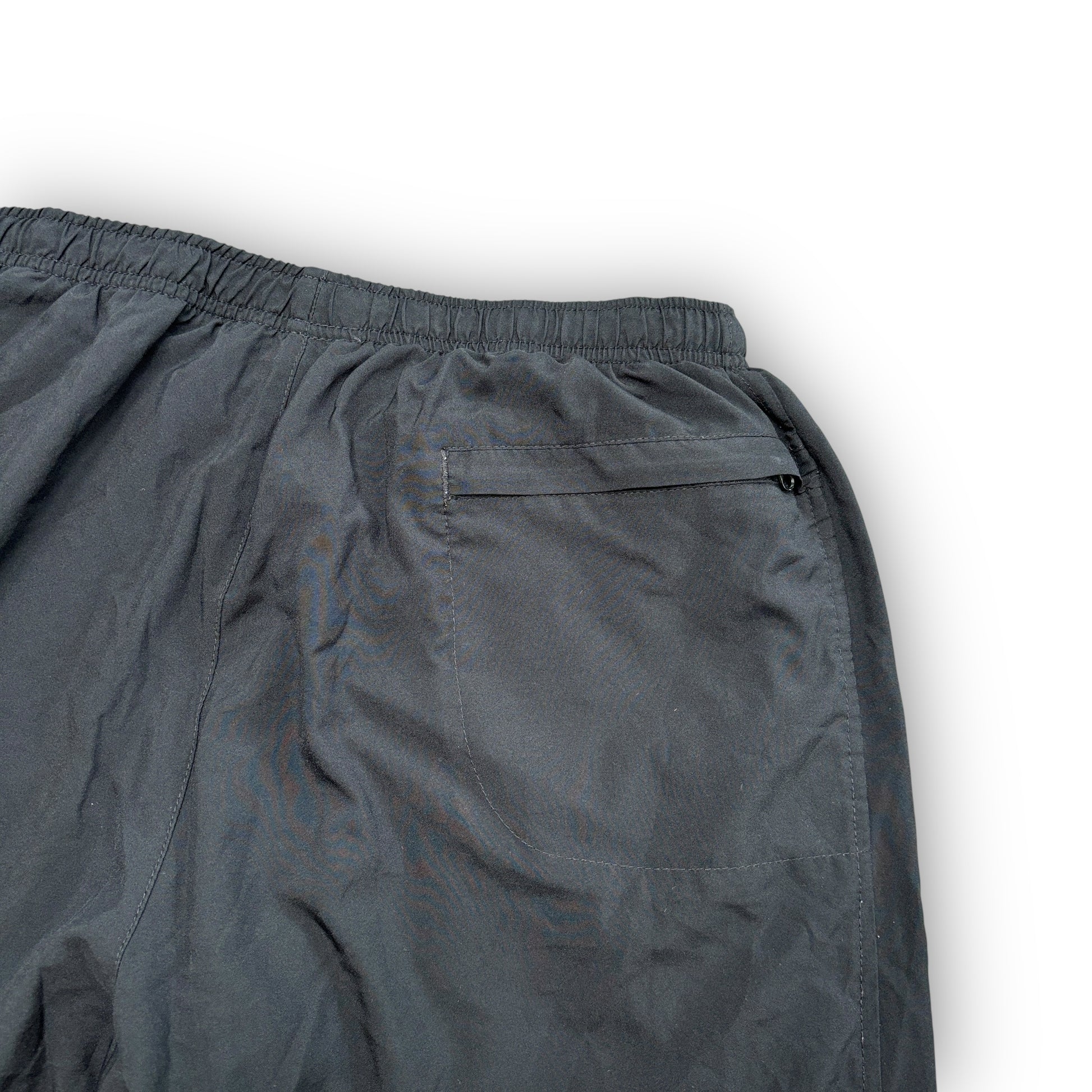 00s Black Nike Track Pants (L)