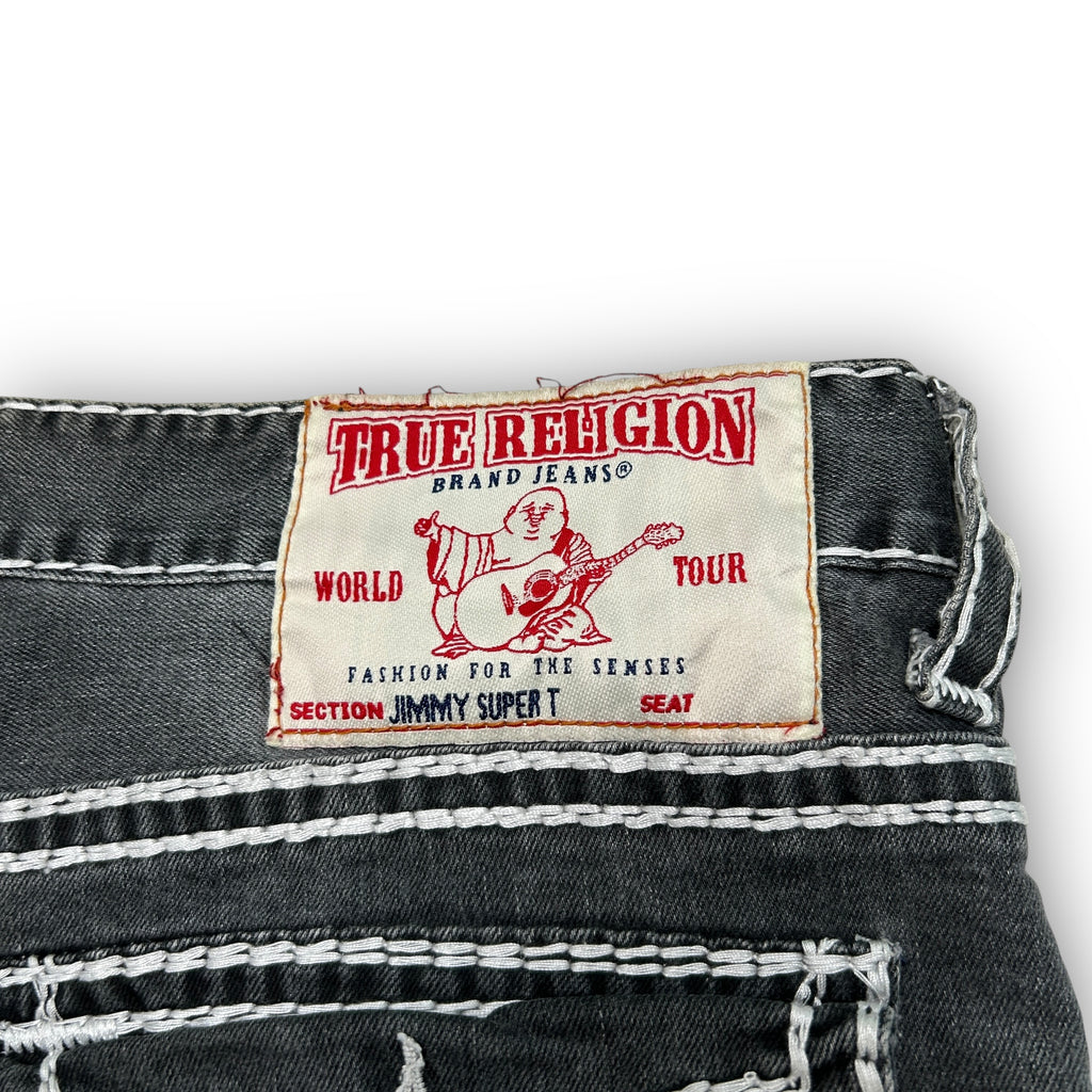 True Religion Big Stitch Jorts (36”)