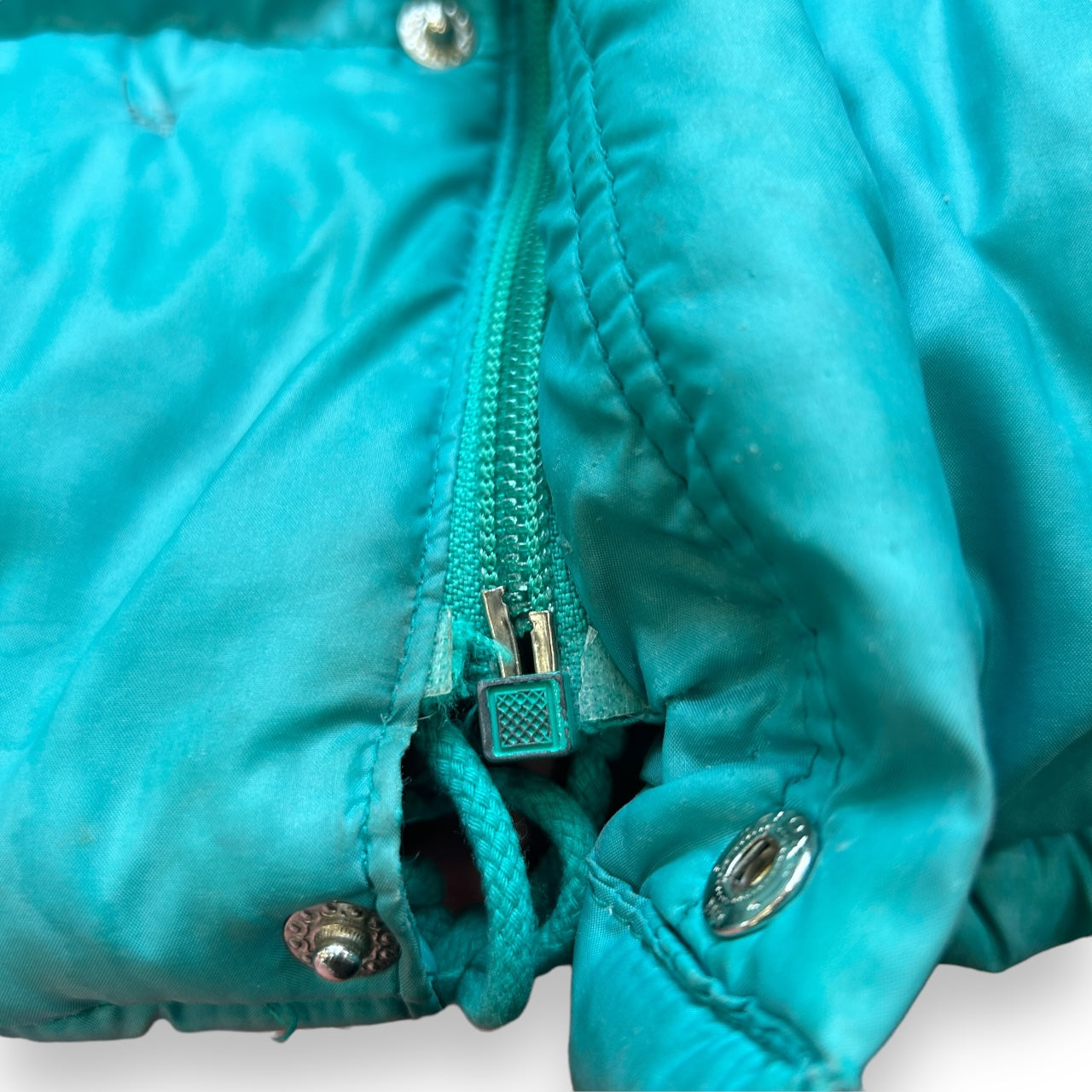 80s Moncler Blue Puffer Coat (XL)