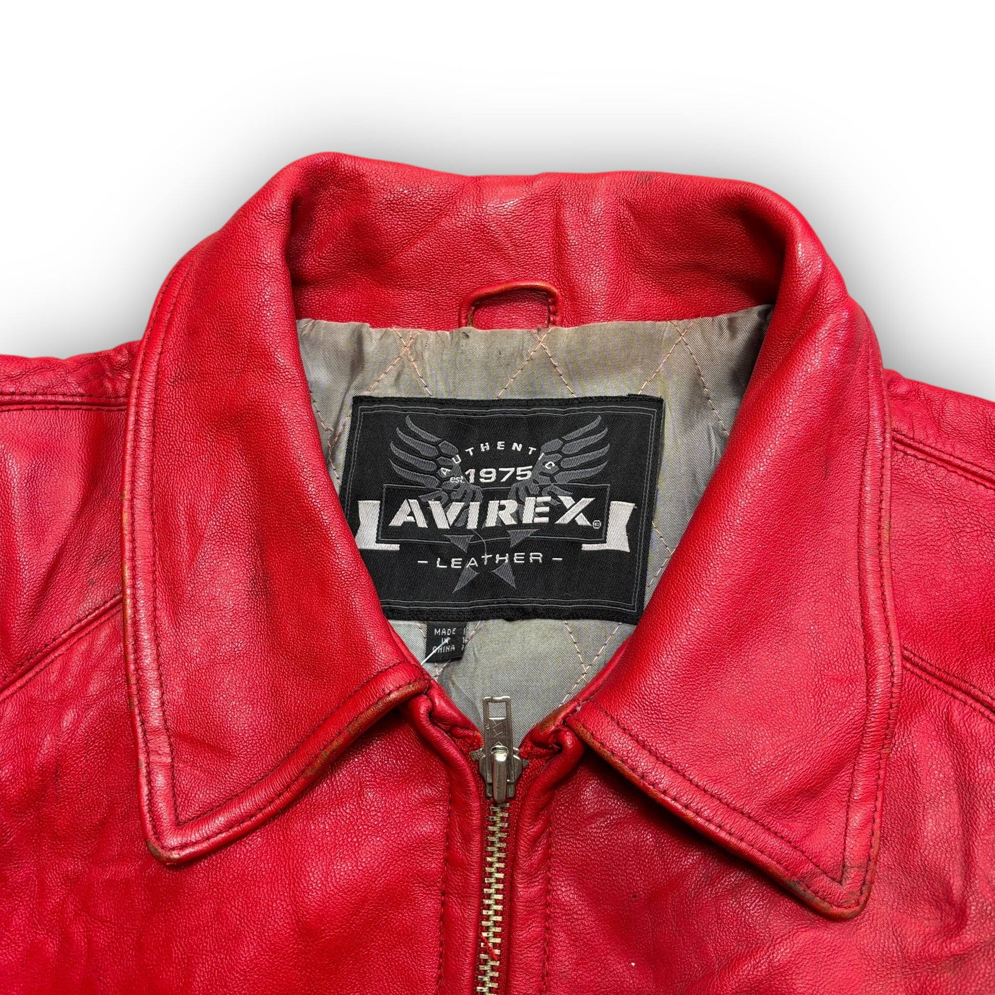 Avirex Tribe Leather Jacket (M/L)
