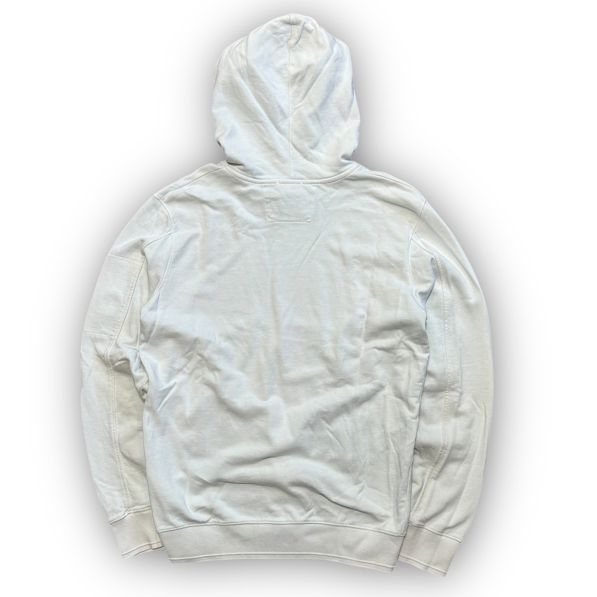 White C.P Company Resist Dyed Hoodie (M)