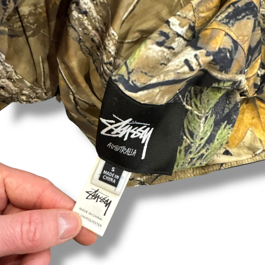 Reversible Real Tree Padded Stussy Gilet (S)