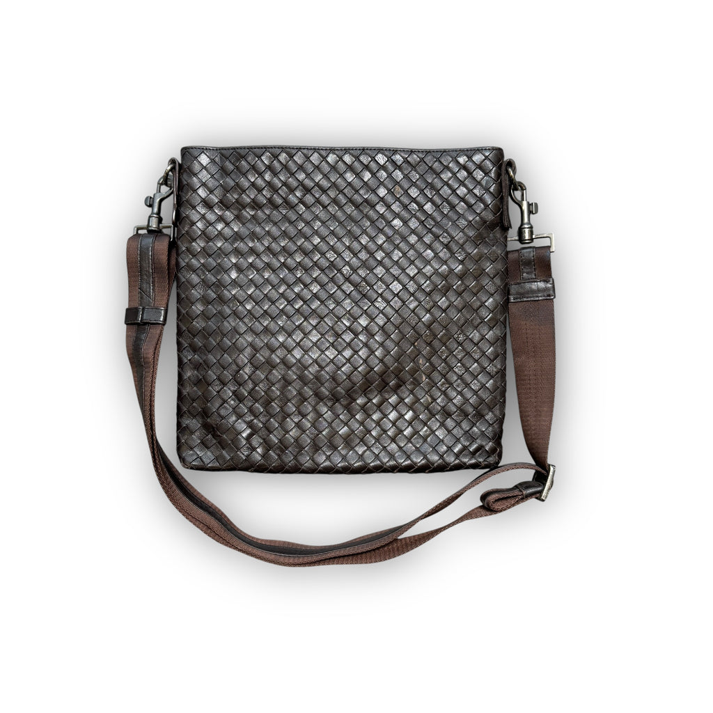 Bottega Veneta Nappa Intrecciato Messenger Bag