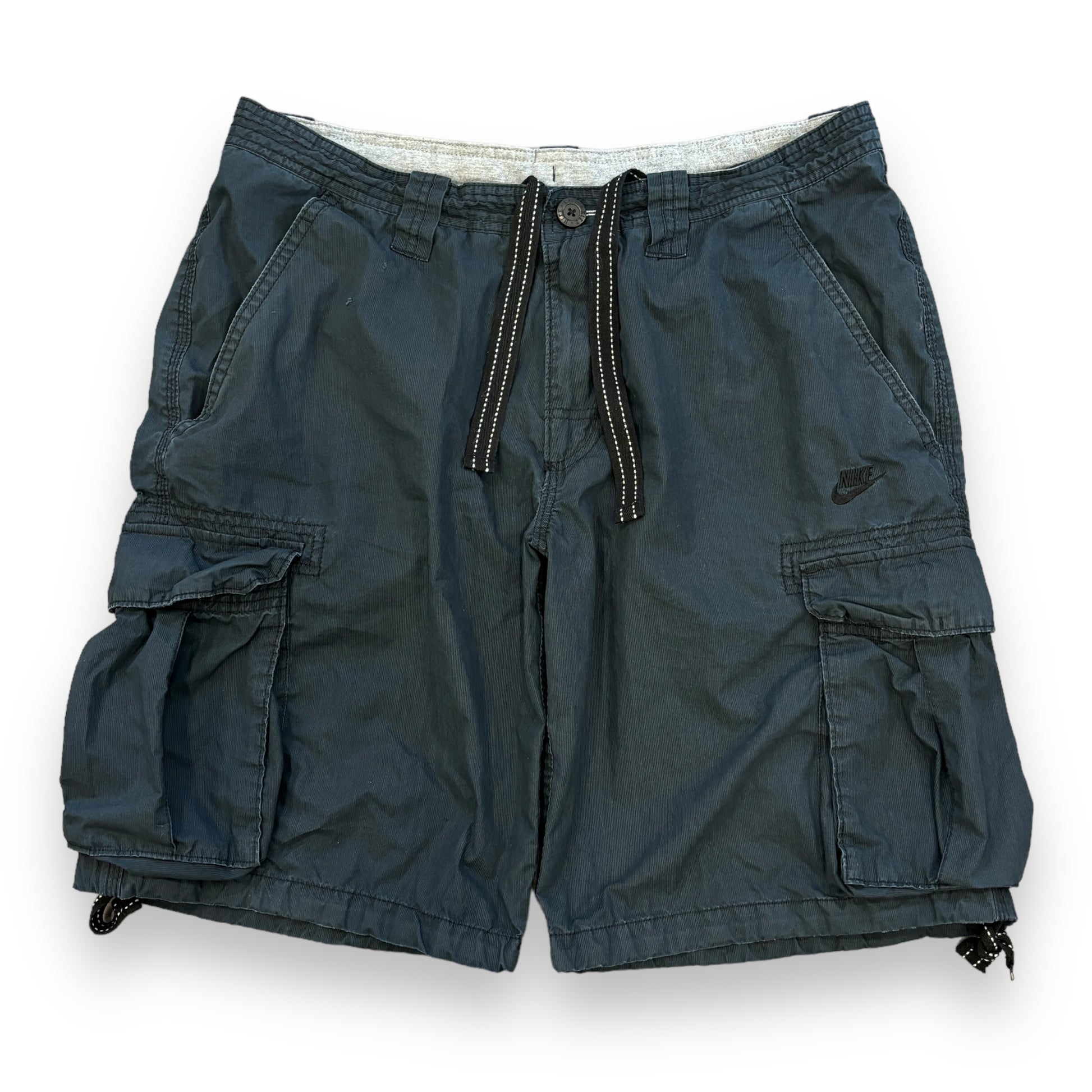 00s Black Nike Combat Shorts (M)