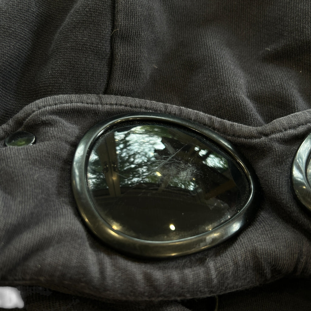 CP Company Black Goggle Hoodie (S)