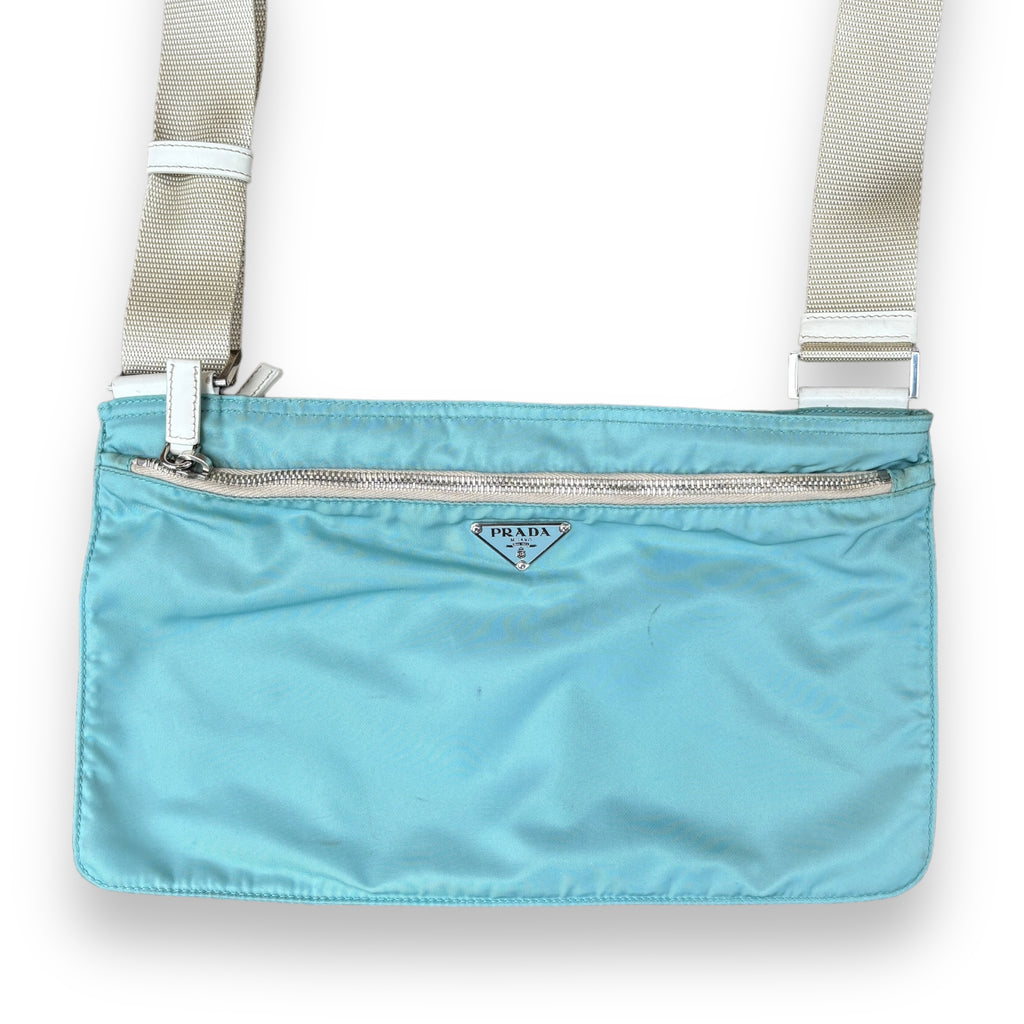 00s Prada Messenger Side Bag