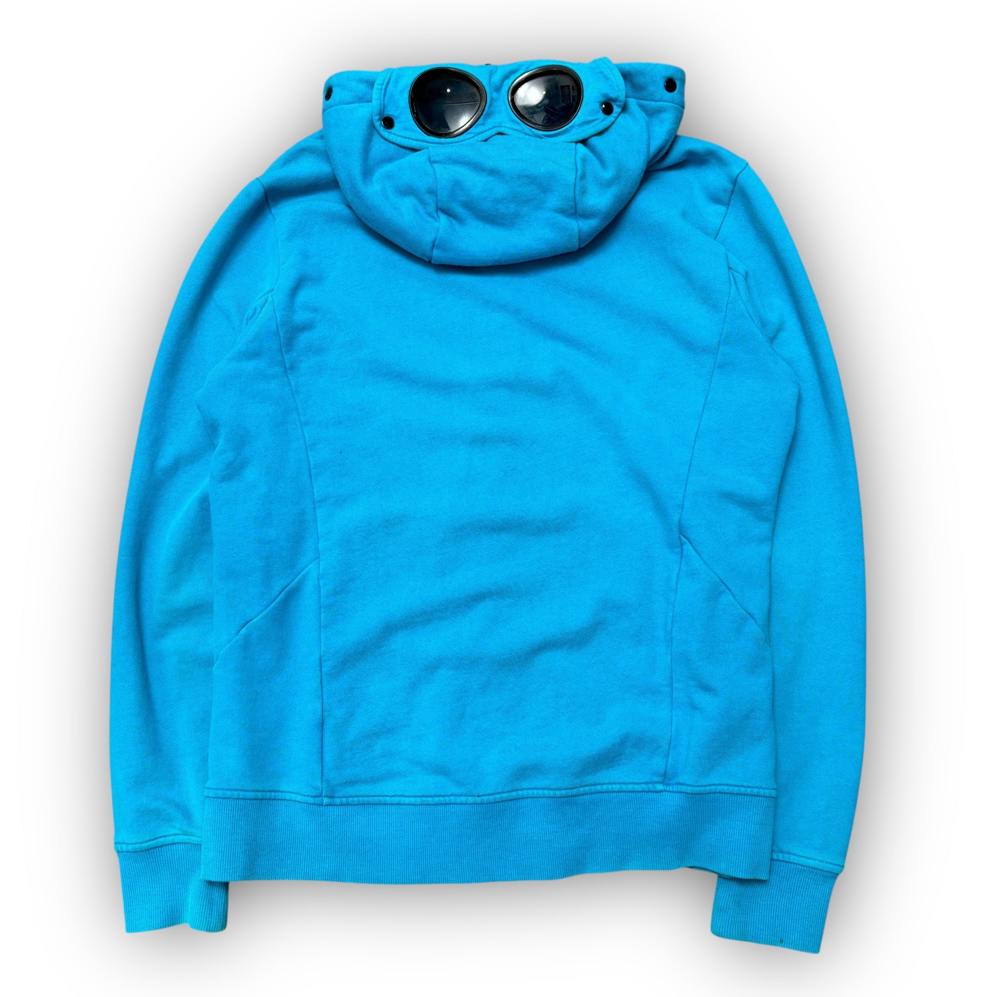 Blue C.P Company Goggle Hoodie (L)