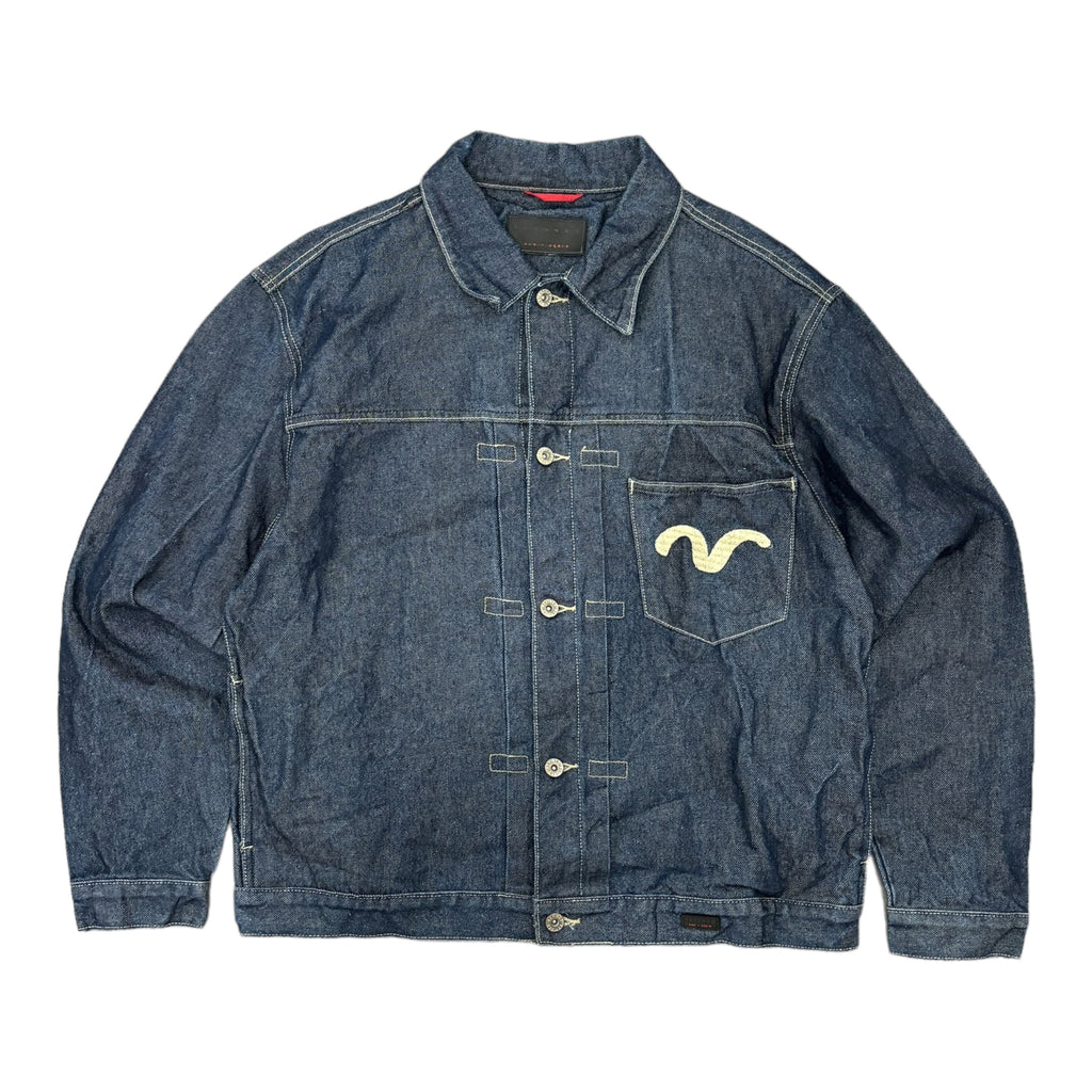 00's Refine Denim Embroidered Jacket
