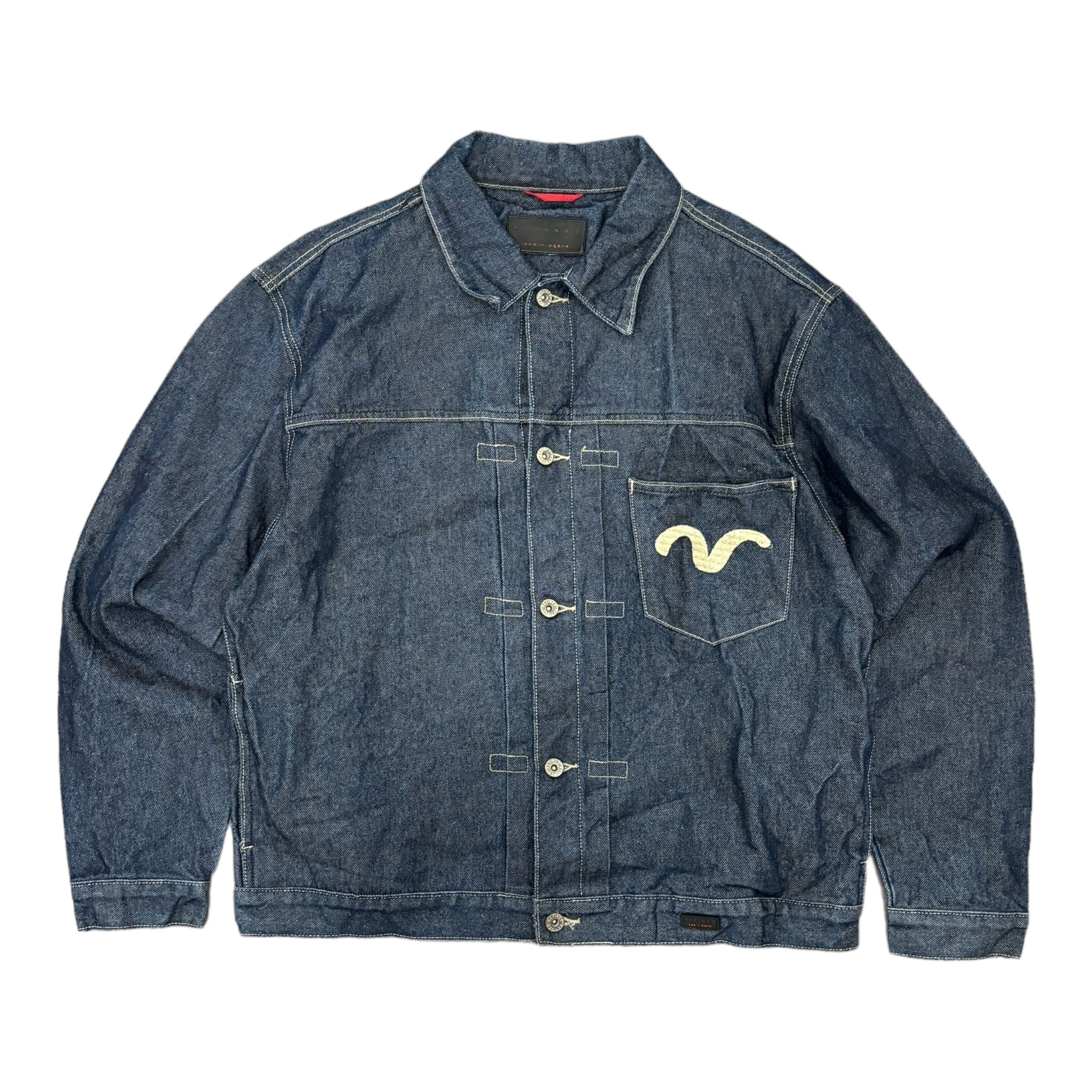 00's Refine Denim Embroidered Jacket