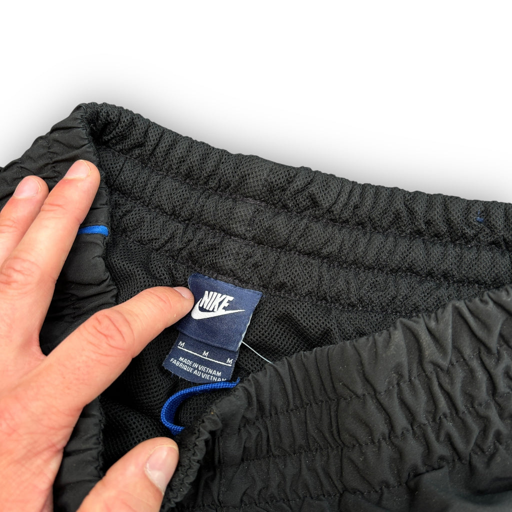 00s Black Nike Track Pants (M)
