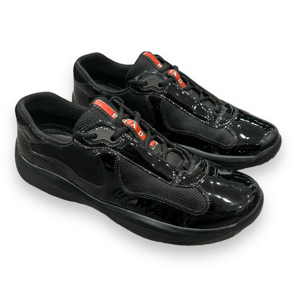 Prada America Cups Patent Black (UK7)