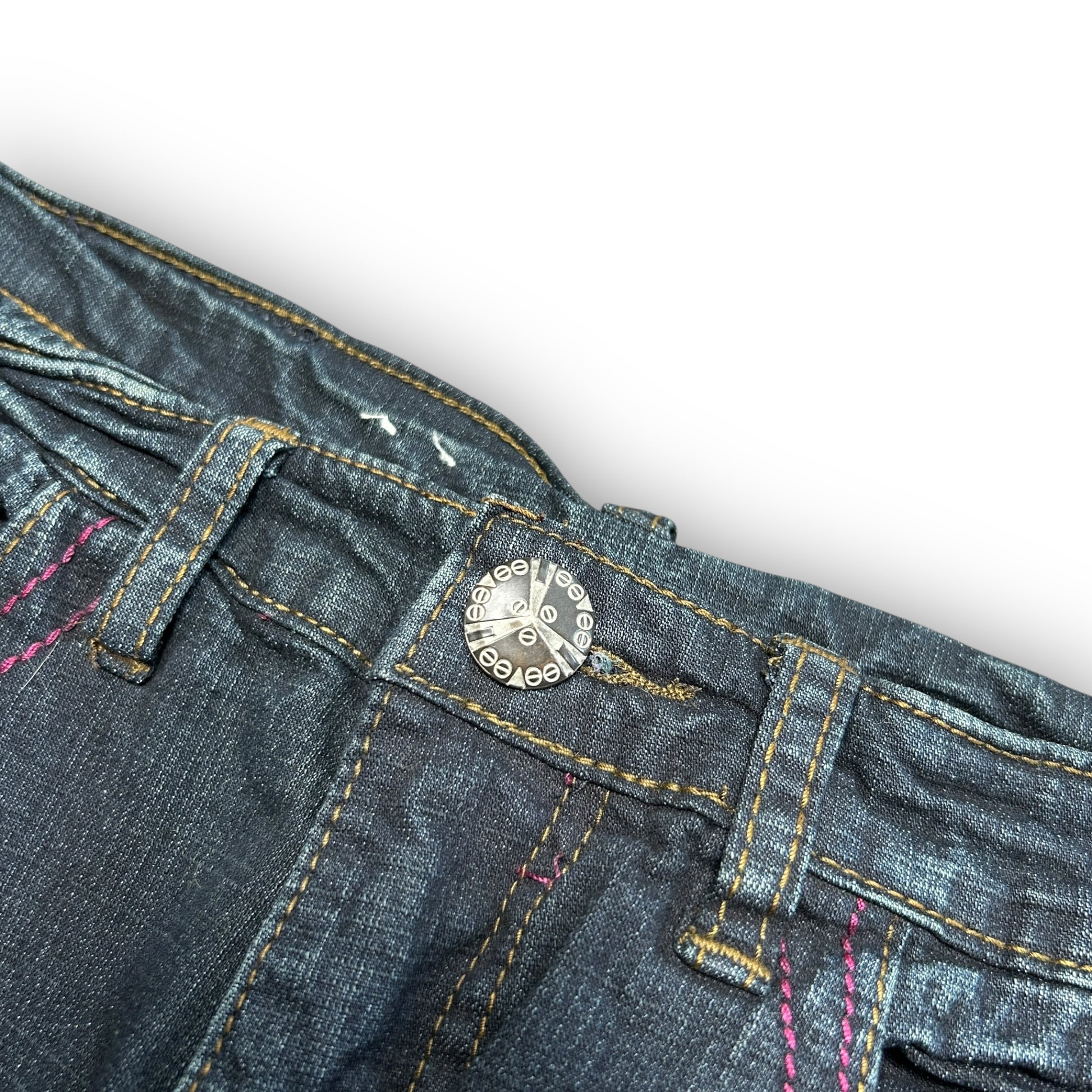 Japanese Acid Wash Baggy Jeans (30")
