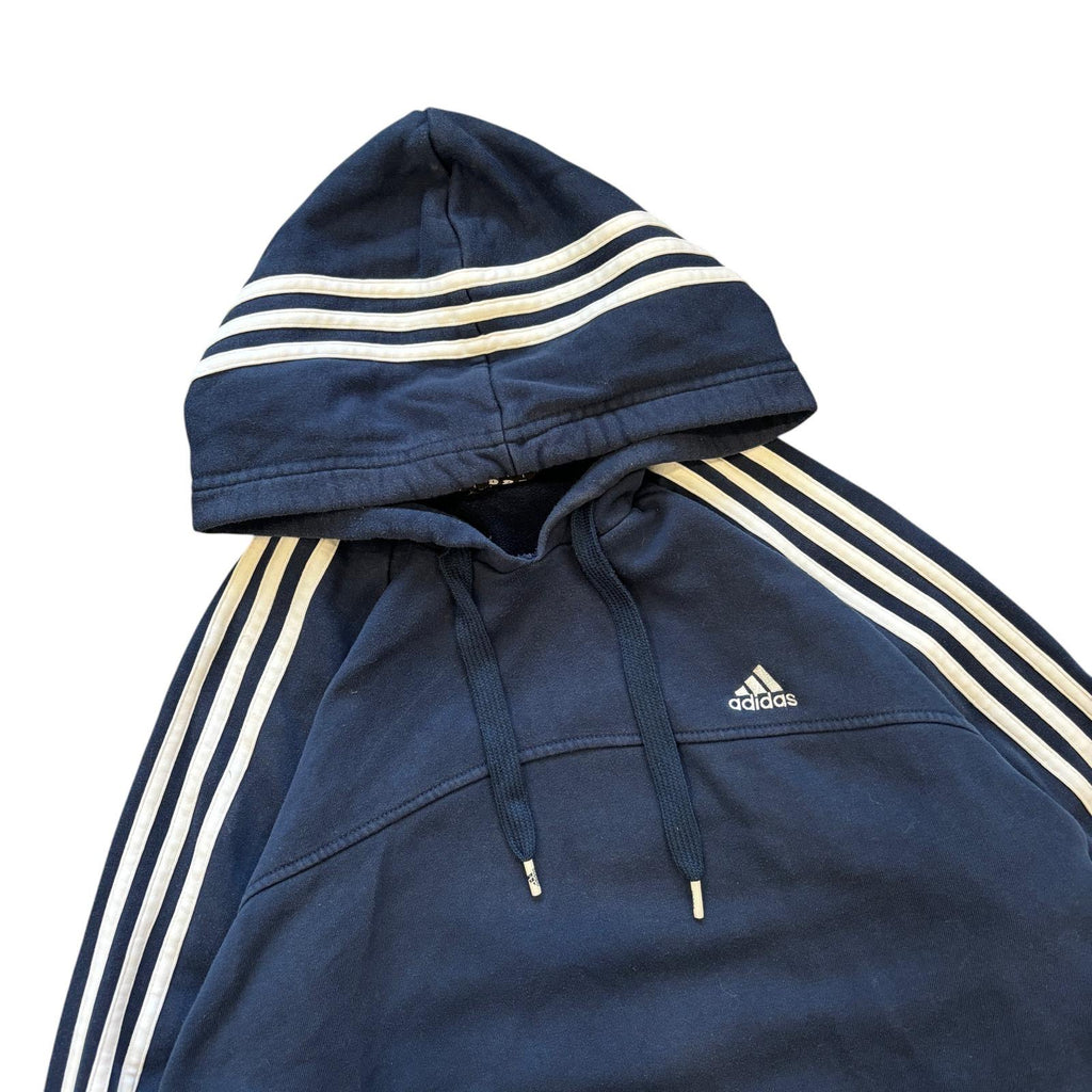 00s Grey Adidas Essentials Hoodie (L)
