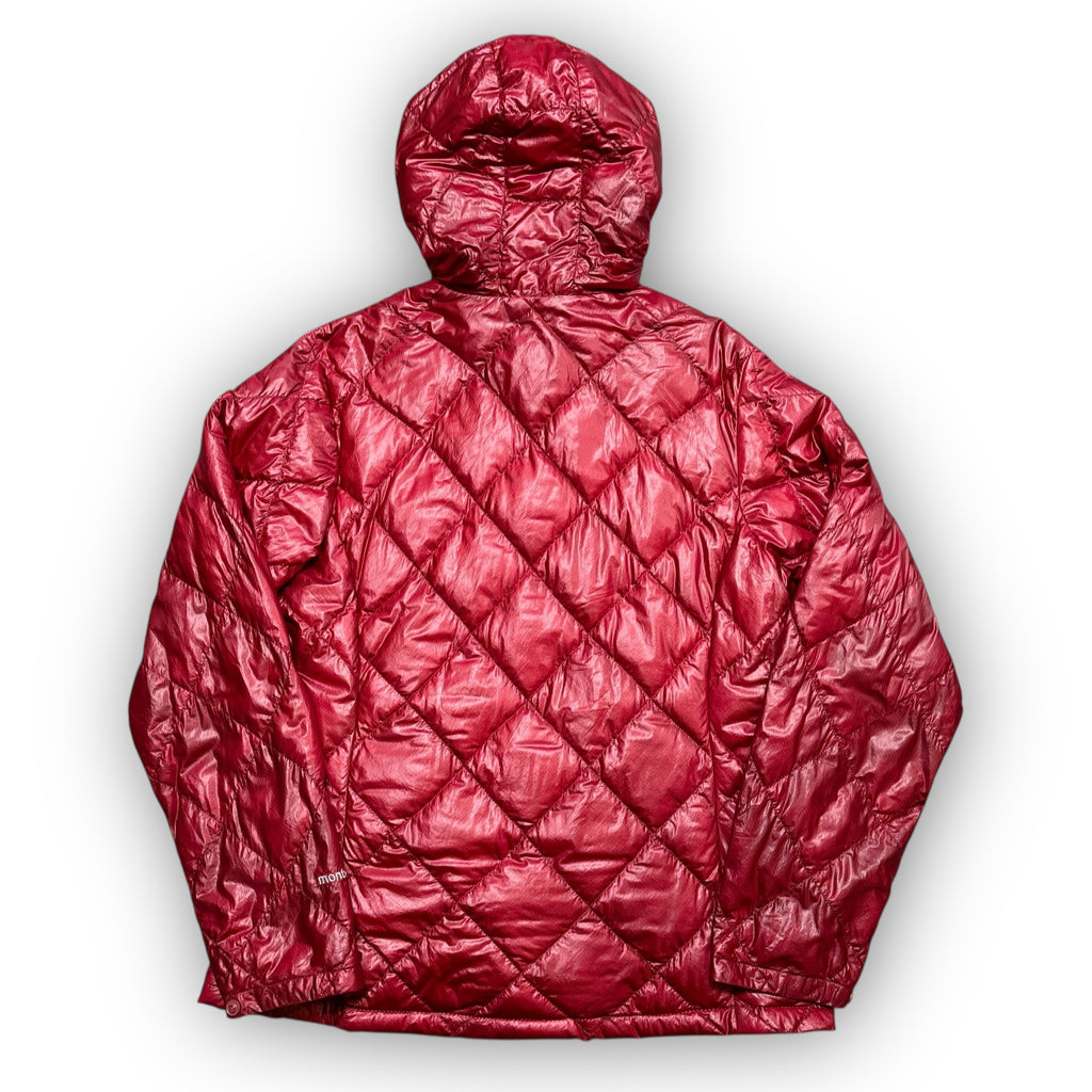 Red Montbell Diamond Stitch Puffer Jacket (M)