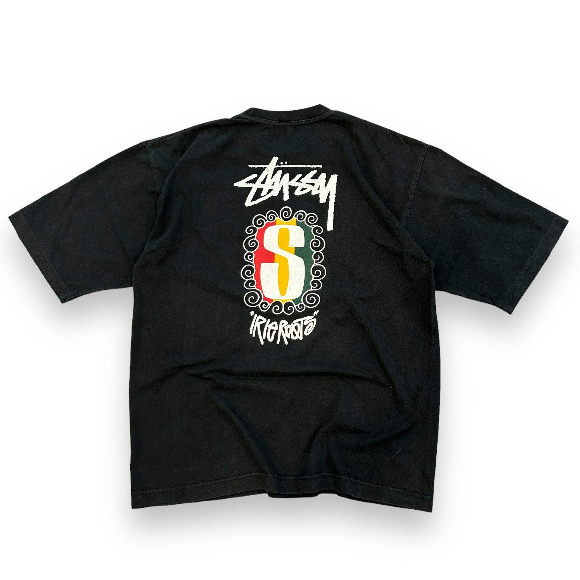 90's Stussy Bootleg Rasta Tshirt (L/XL)