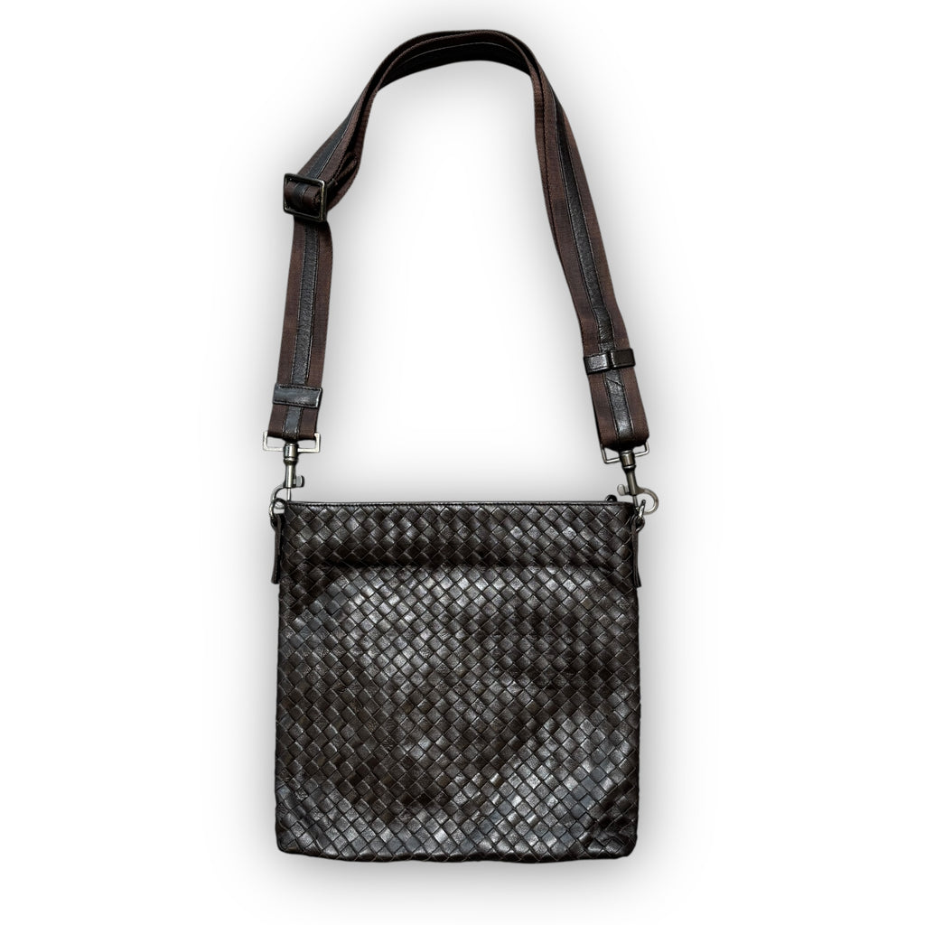 Bottega Veneta Nappa Intrecciato Messenger Bag
