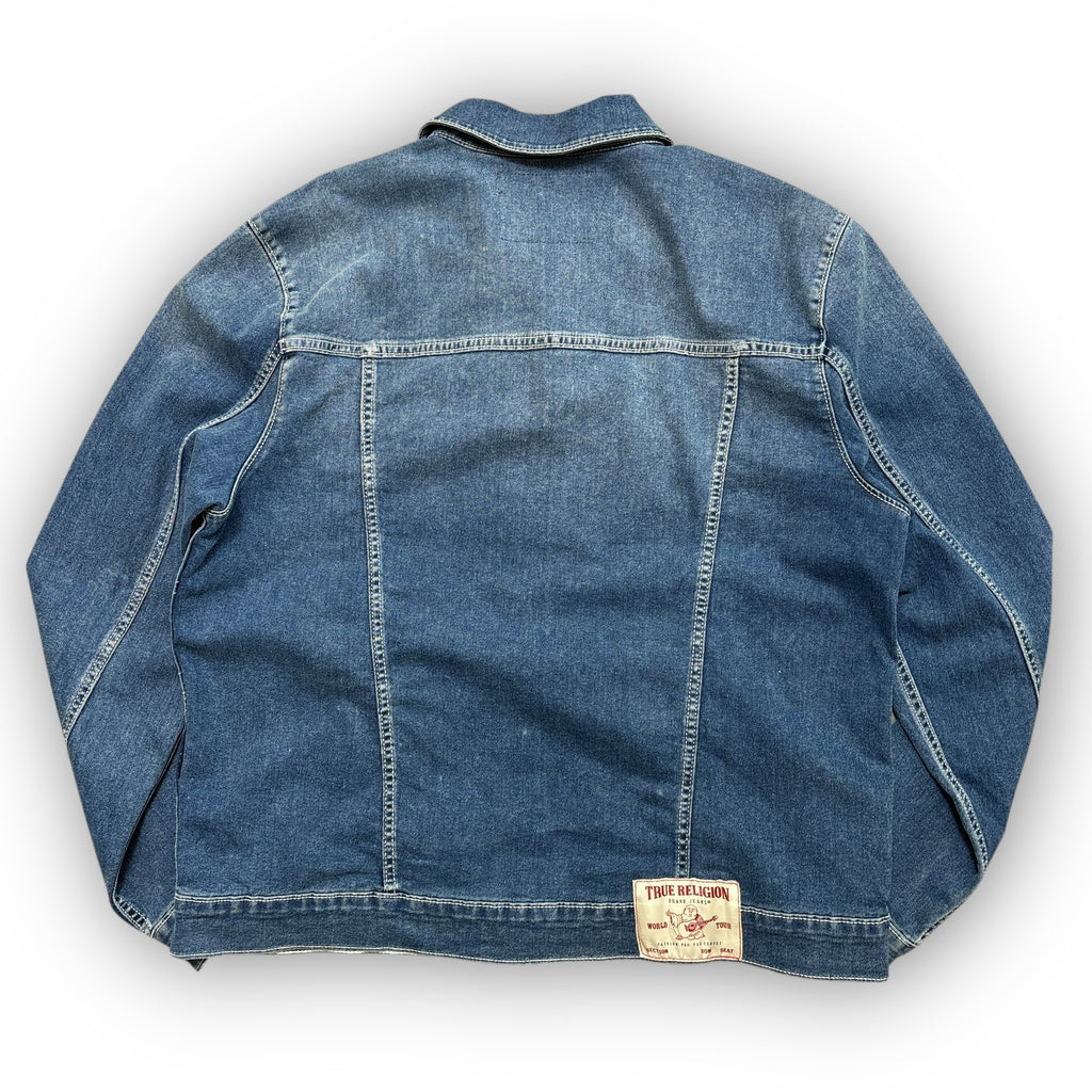 True Religion Big Stitch Denim Jacket (XL)