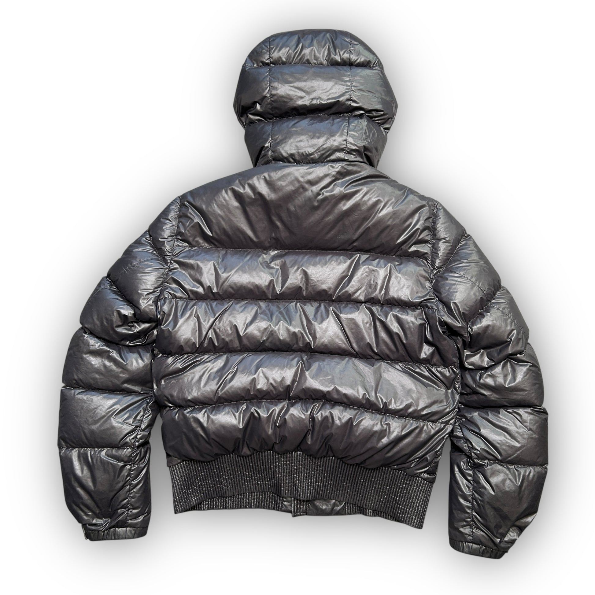 2013 Prada Milano Nylon Elderdown Puffer Coat (L)