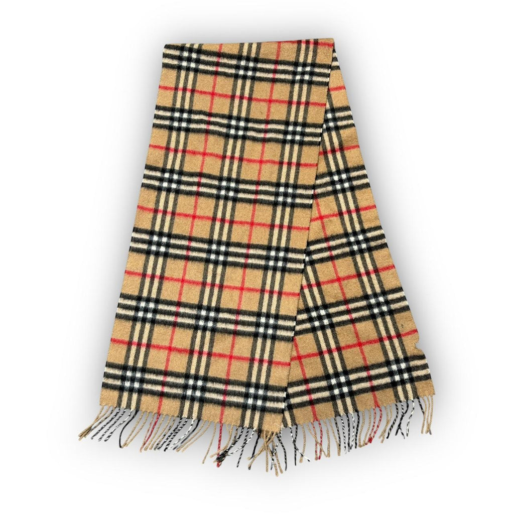 Vintage Tan Burberry Scarf