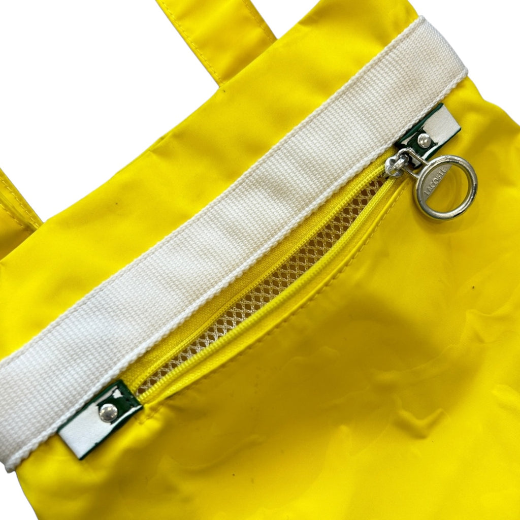 00s Yellow Lacoste Sport Bag