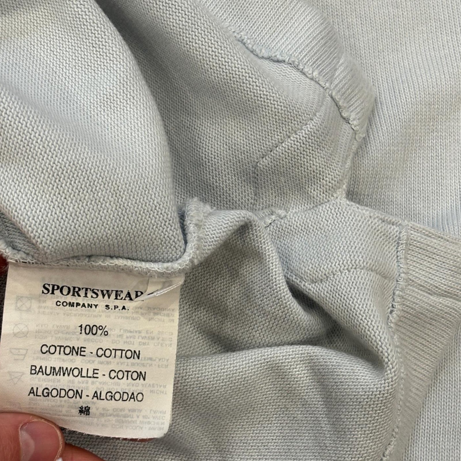 2001 Stone Island Knit Jumper (L)