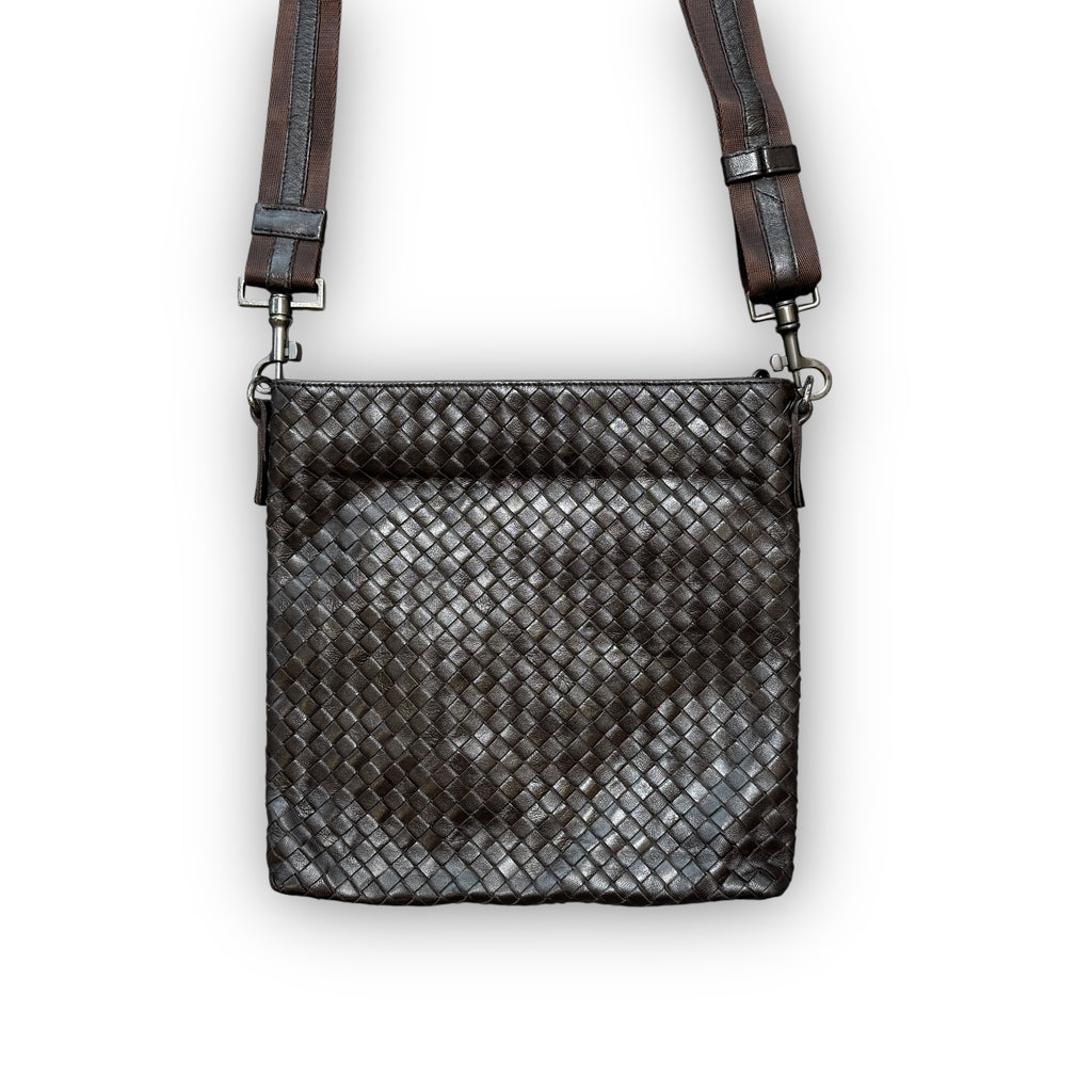 Bottega Veneta Nappa Intrecciato Messenger Bag