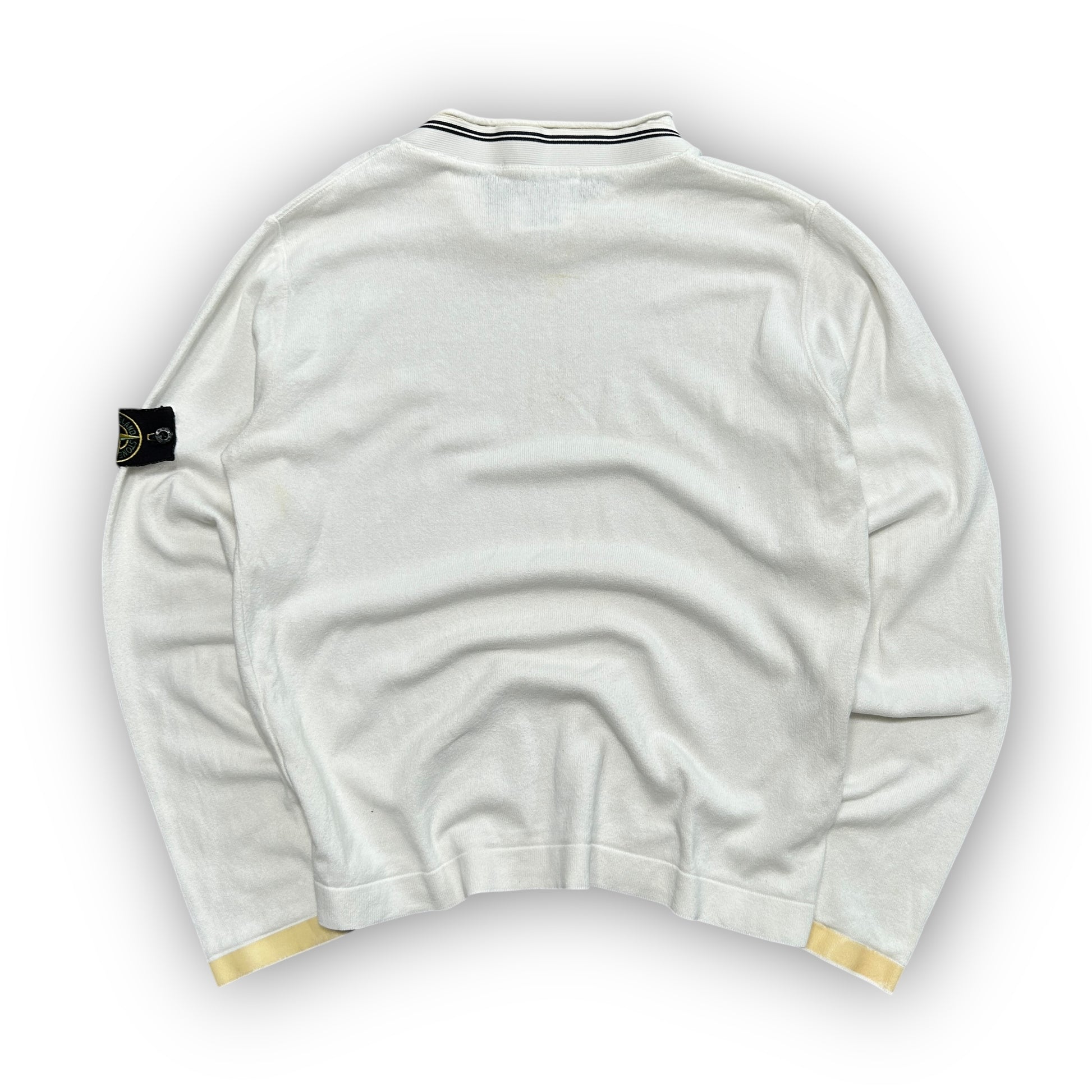 2006 White Stone Island Knit Jumper (M)