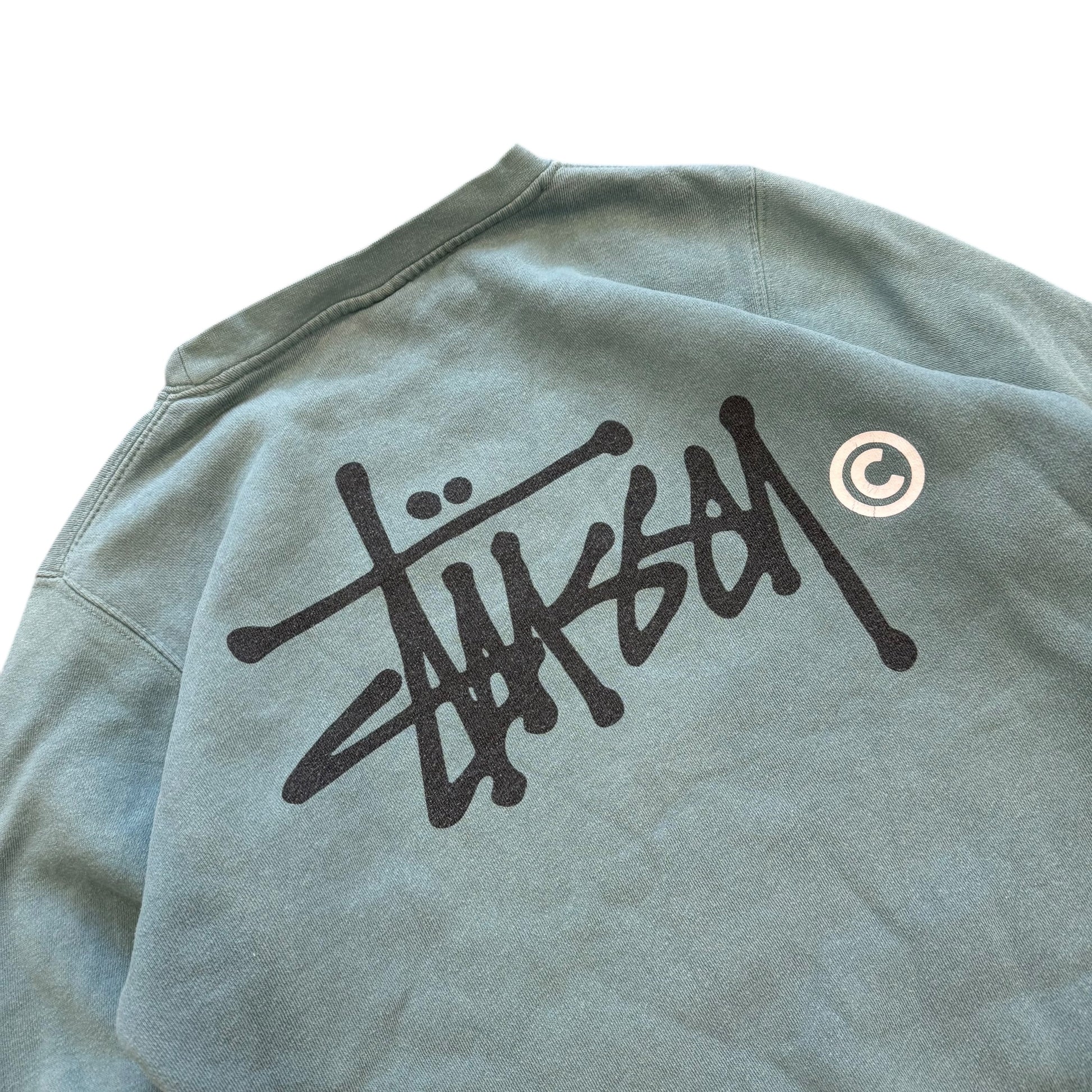 00s Stussy Graffiti Sweatshirt (S)