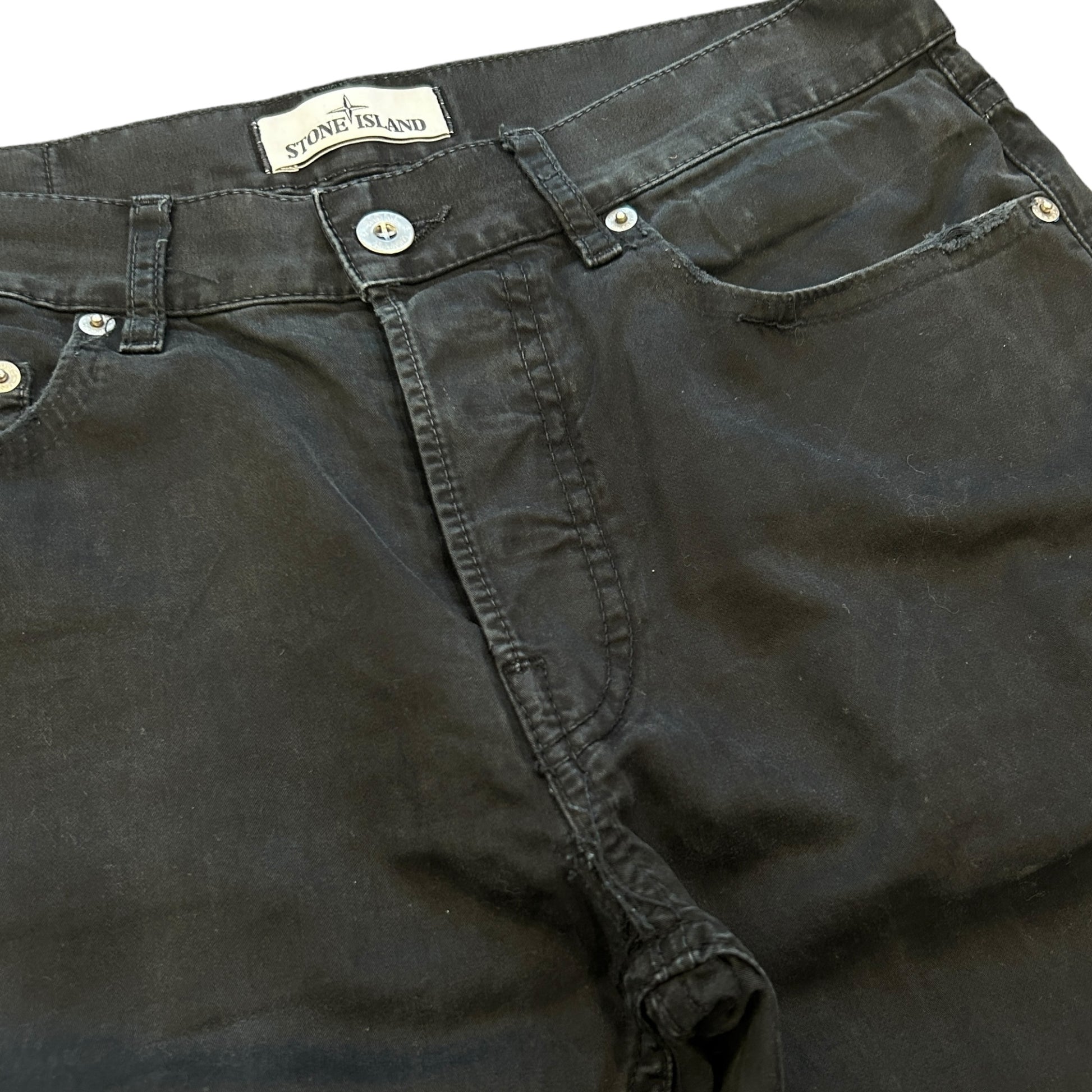 Stone Island Black Jeans (30")