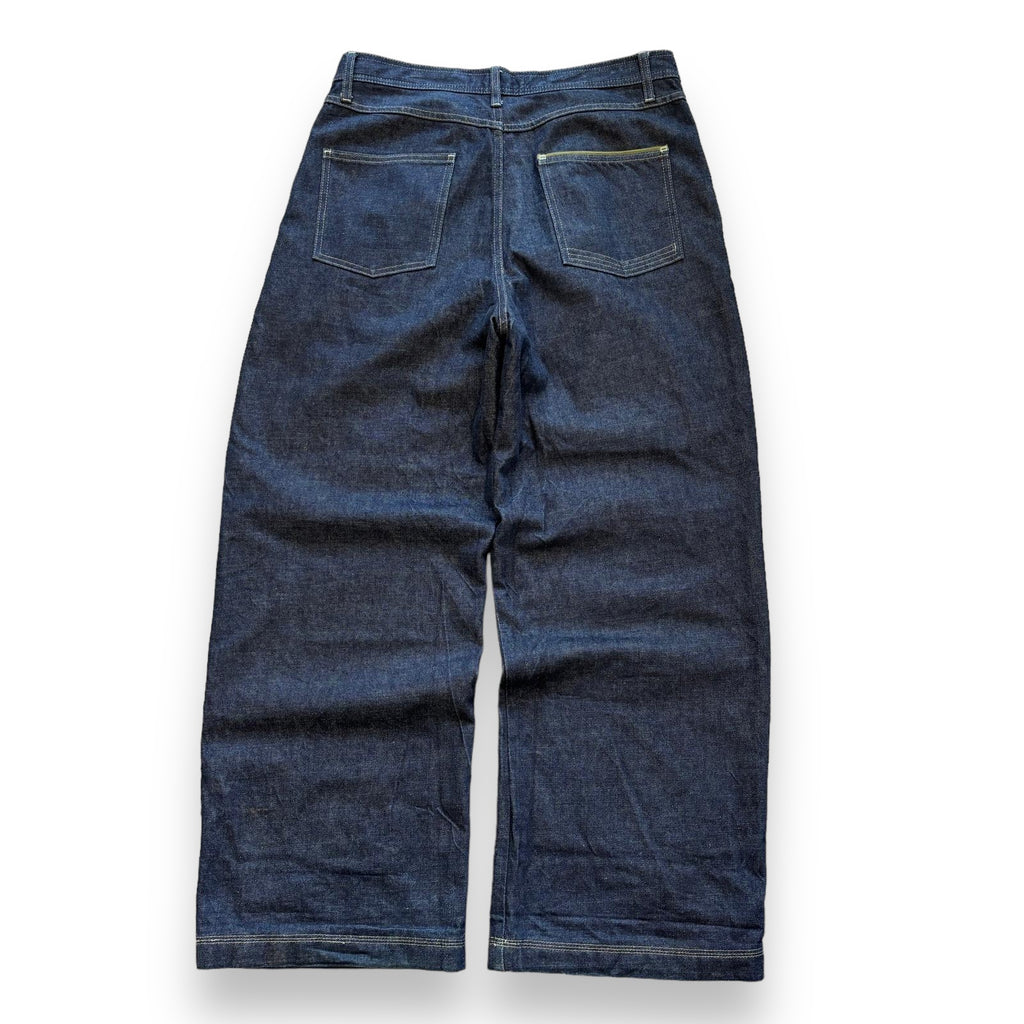 00s Baggy Navy Jeans (34")